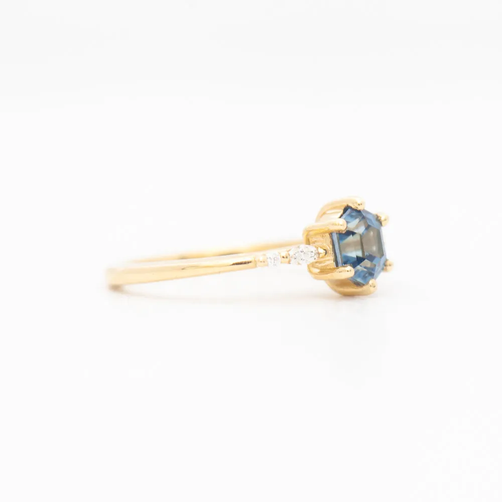 1.21 ct Blue Sapphire Astra Ring