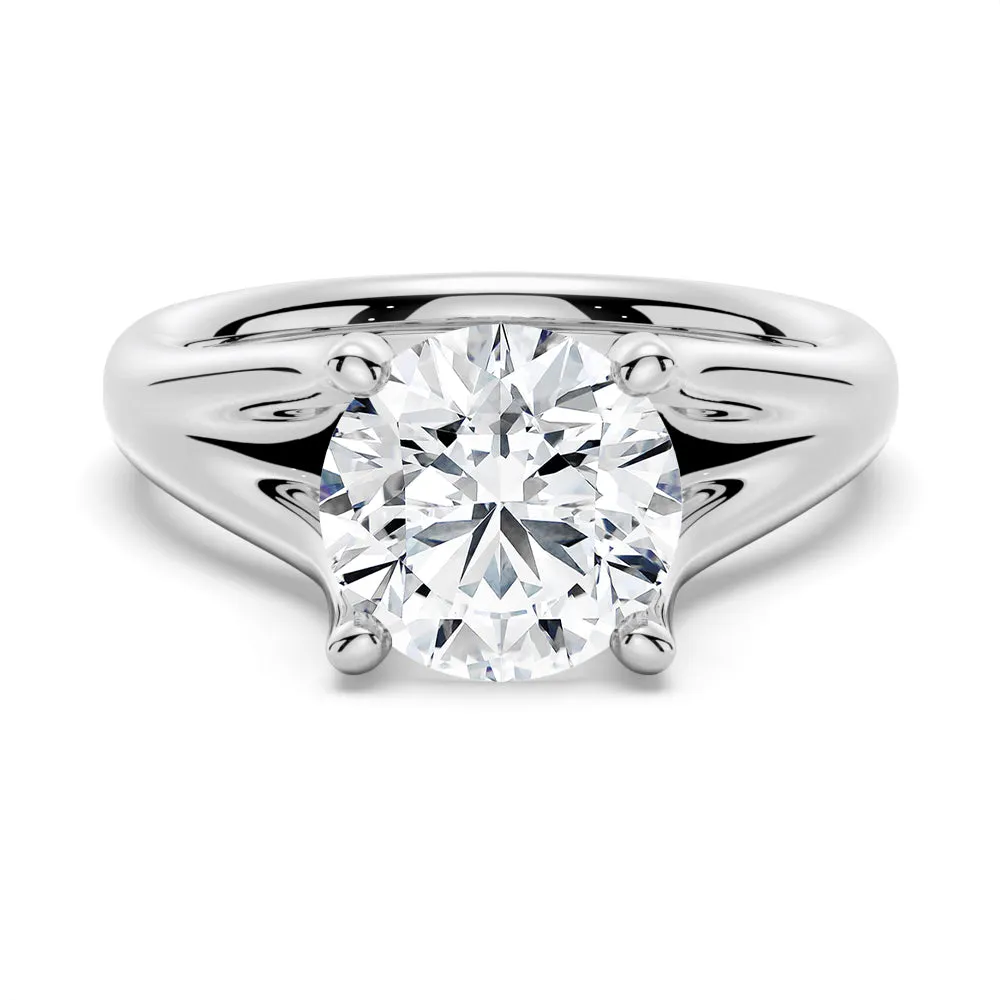 3 CT. Dream Love Moissanite Engagement Ring