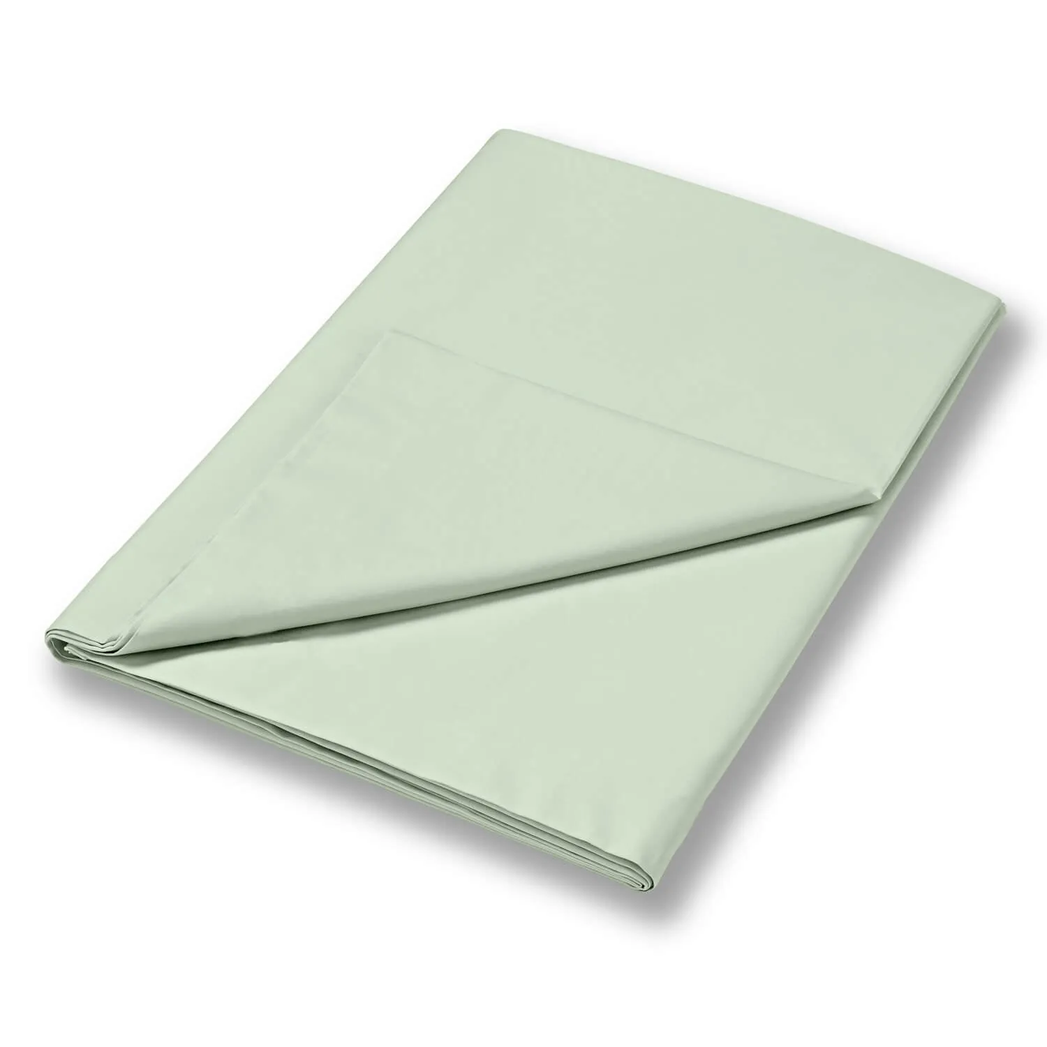 400 Thread Count Sateen Flat Sheet Cotton 100% - Green