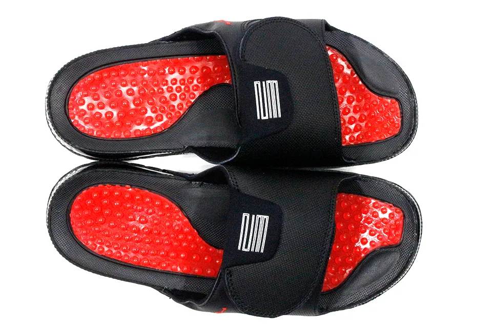 Air Jordan Hydro XI Retro Sandle "Black/Red"