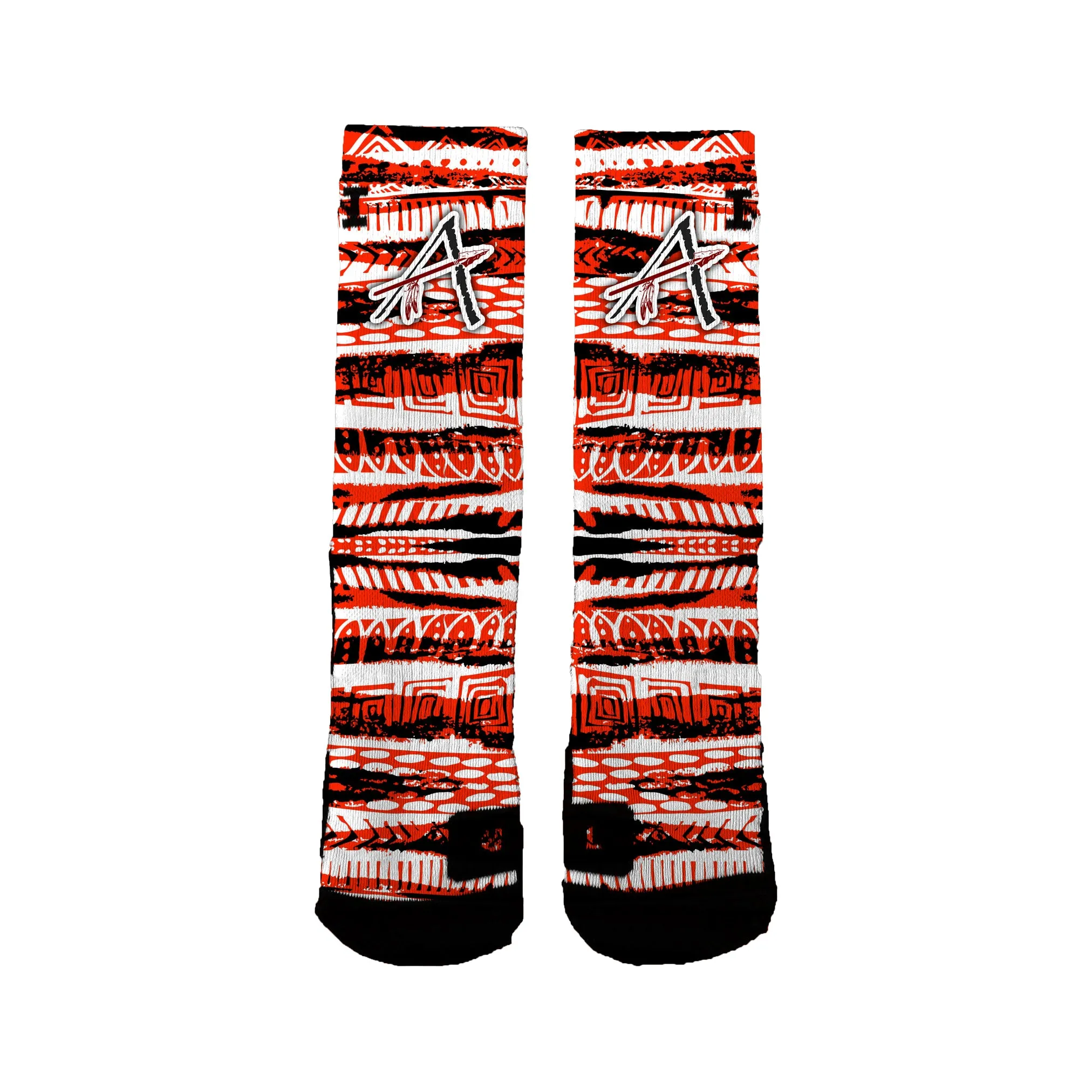 Arlee Warriors Tribal Fusion Socks