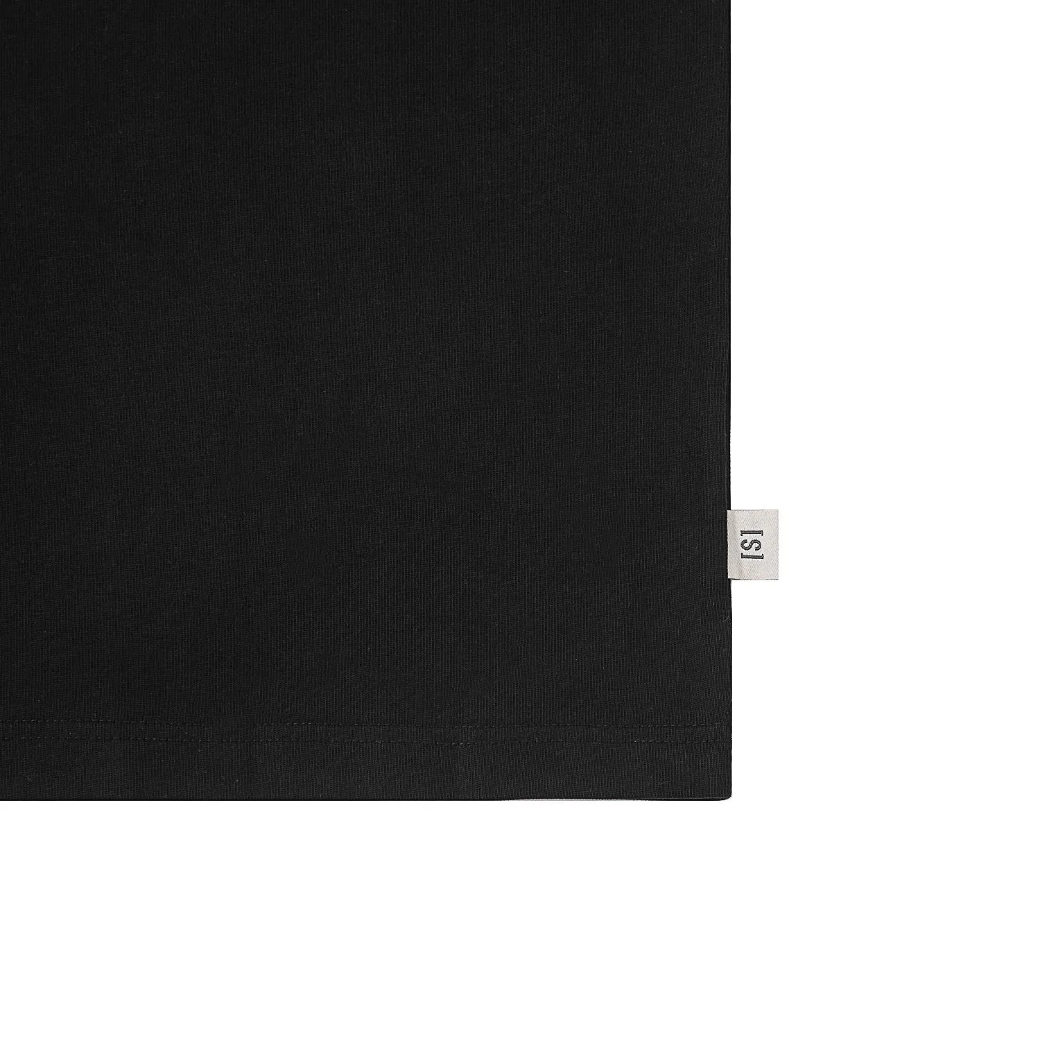 A[S]USL PIGMENT DYE ZIPPER POCKET TEE-BLACK