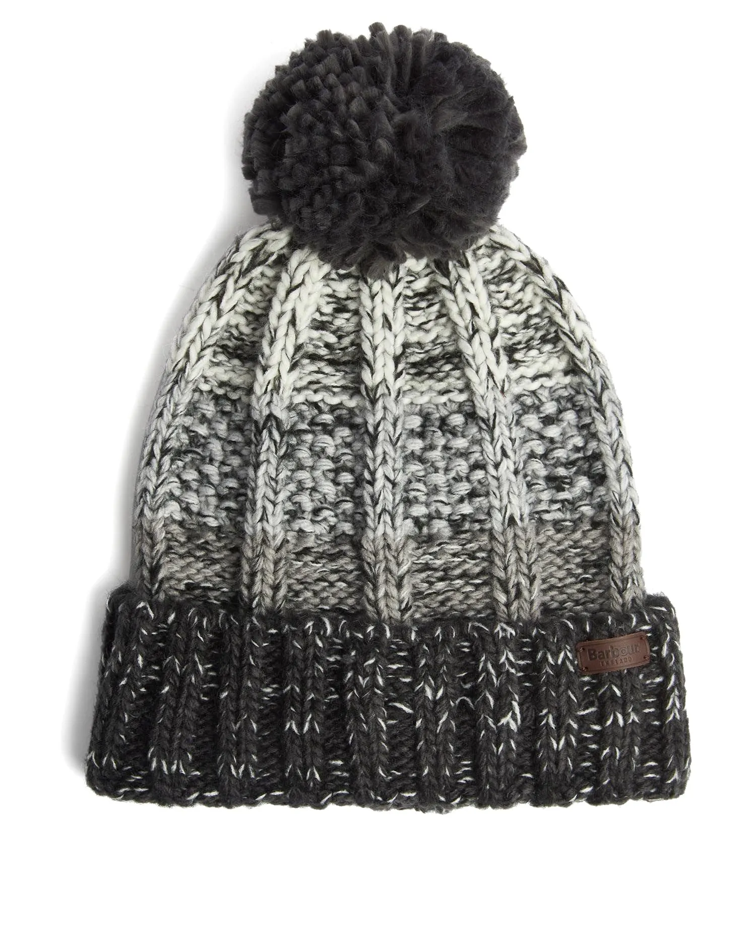 Barbour Mens 'Harlow' Knit Bobble Beanie Hat