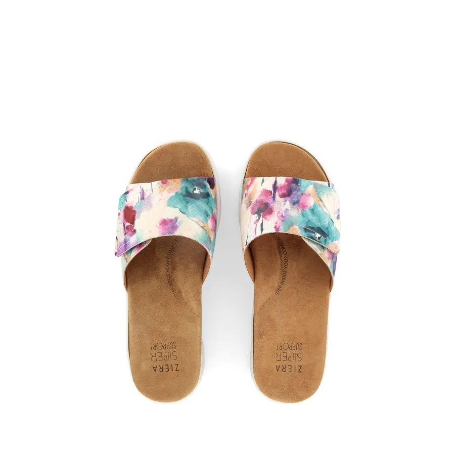 BARLAD XW - PANSY FLORAL LEATHER