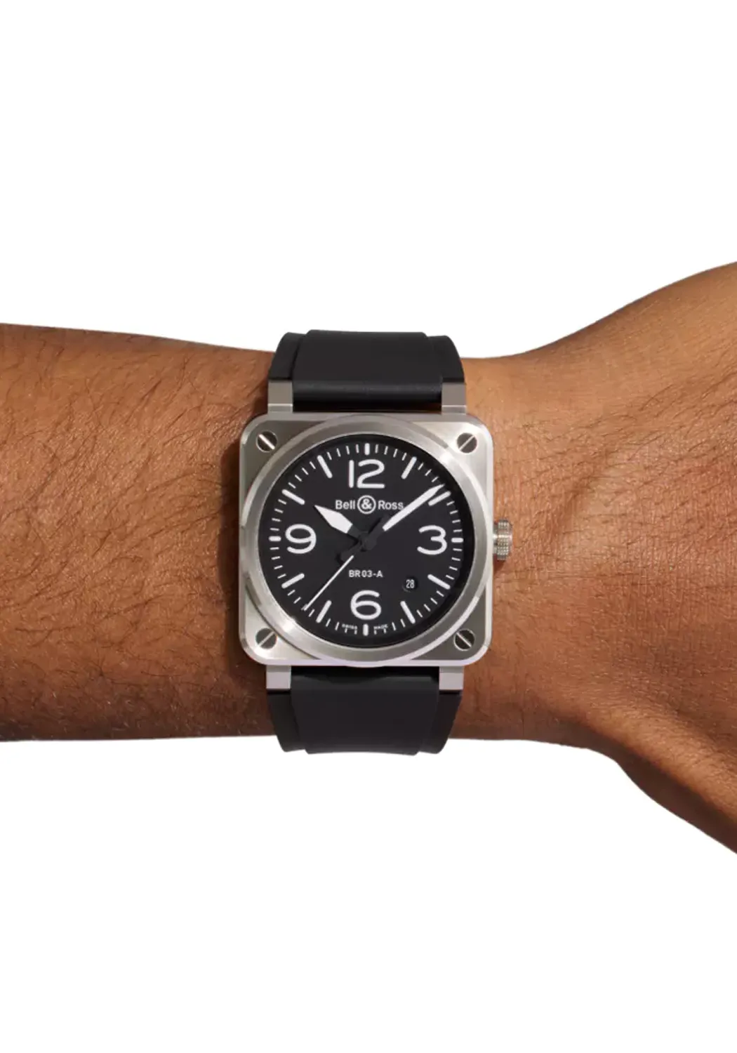 Bell & Ross New BR 03 Black Steel