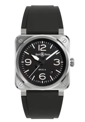 Bell & Ross New BR 03 Black Steel