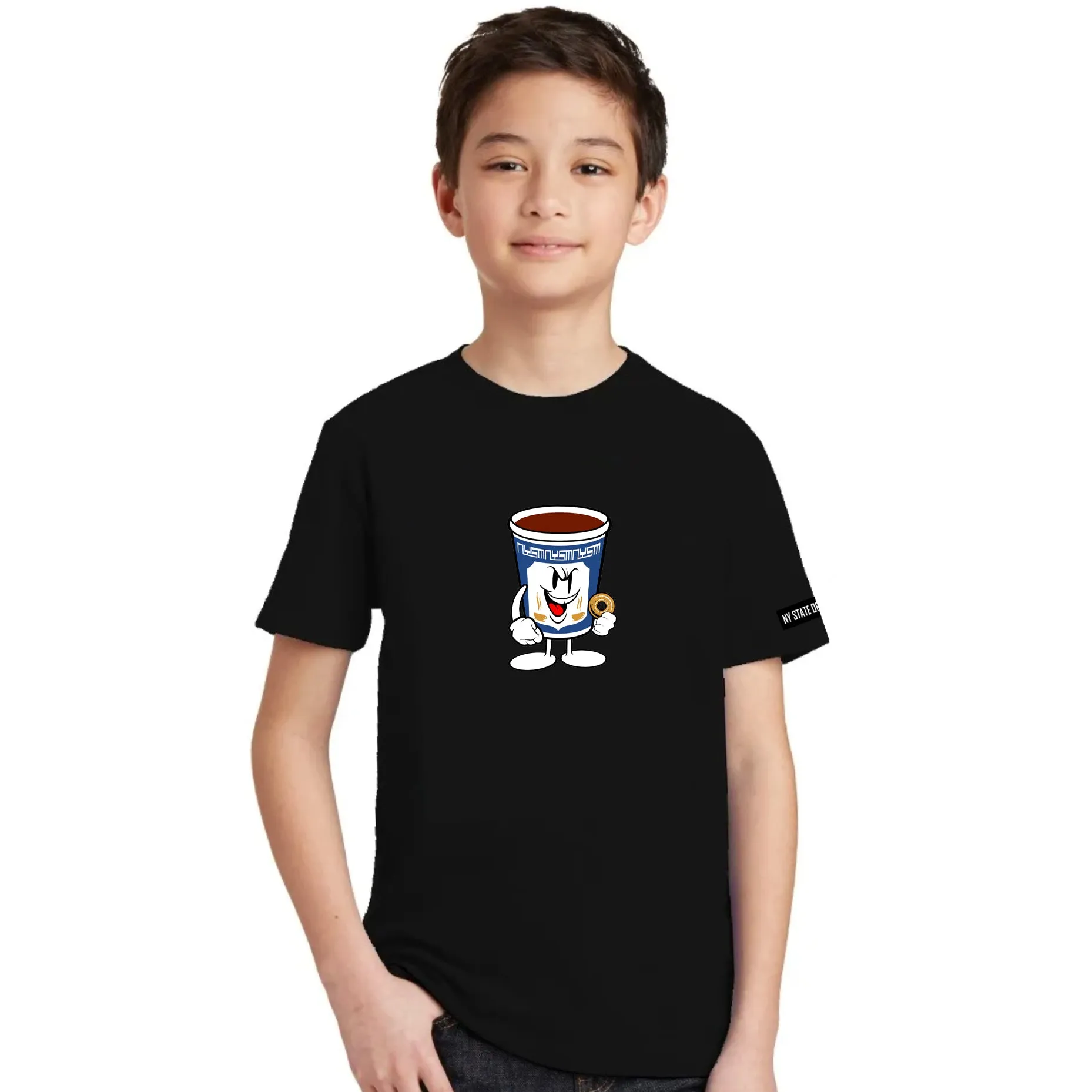 Coffee & A Bagel Kid's T-Shirt