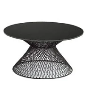 Coffee Table Wire Cross & Black Granite