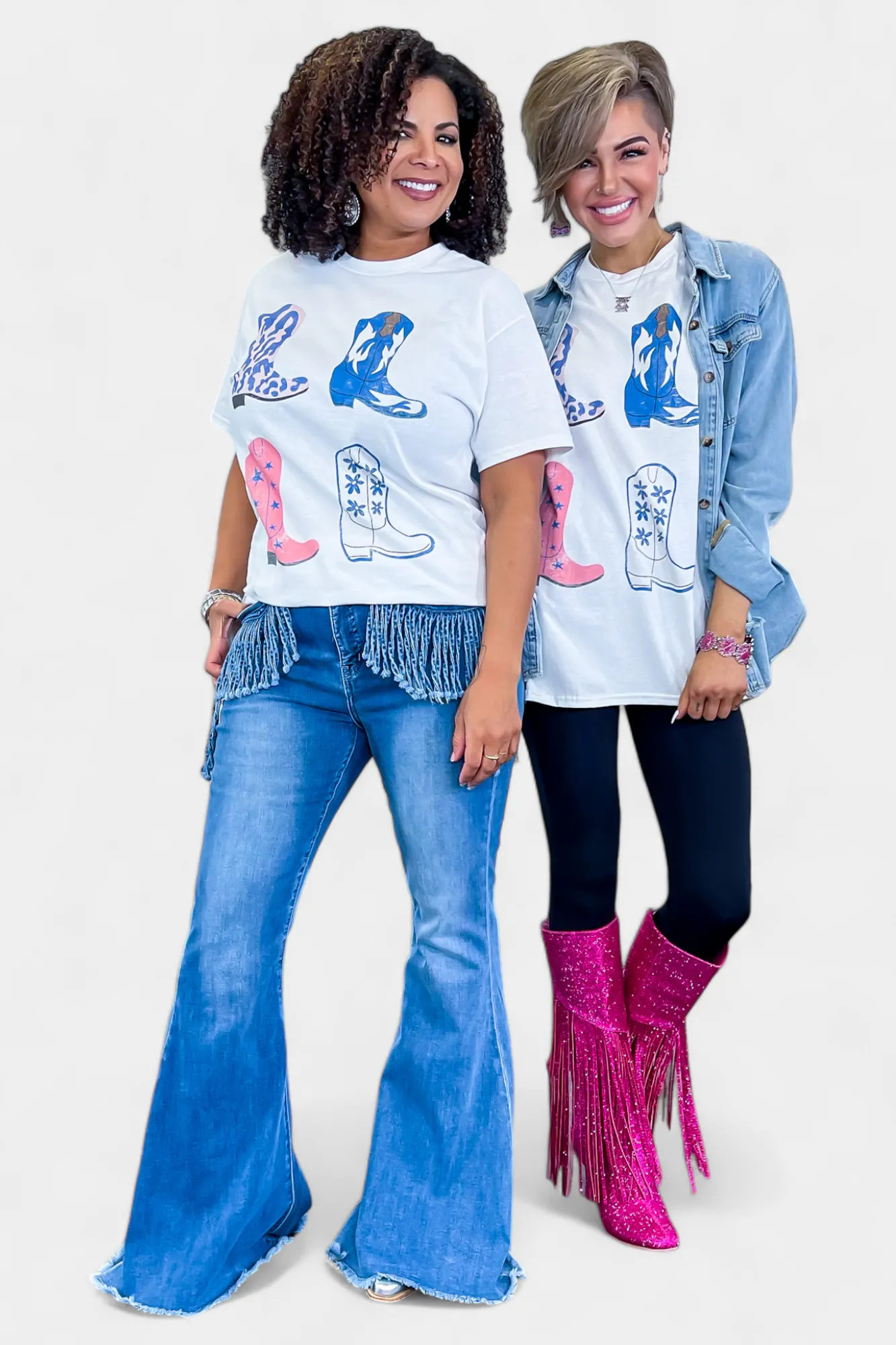 Cowgirl Boots Graphic Tee