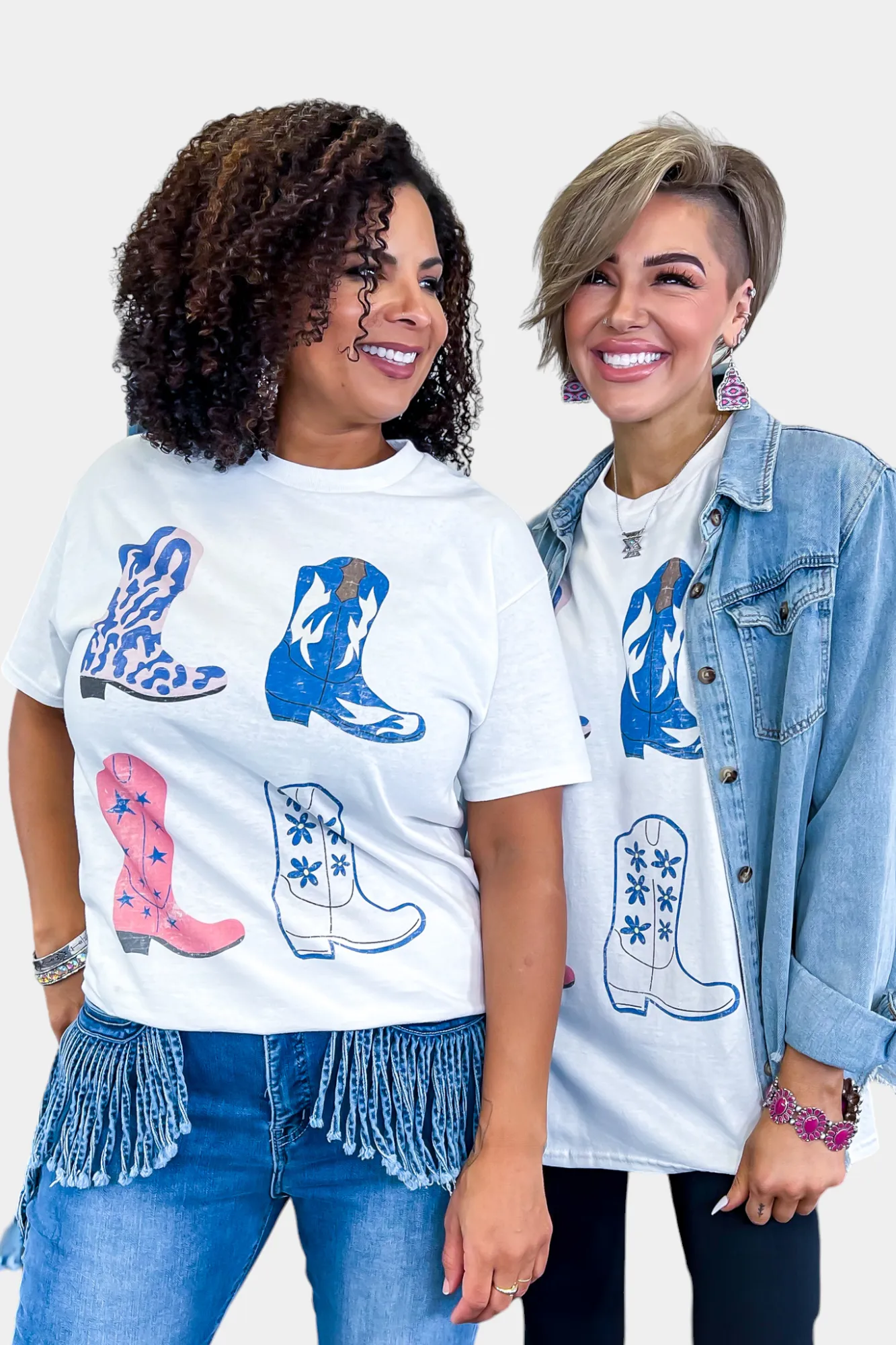 Cowgirl Boots Graphic Tee