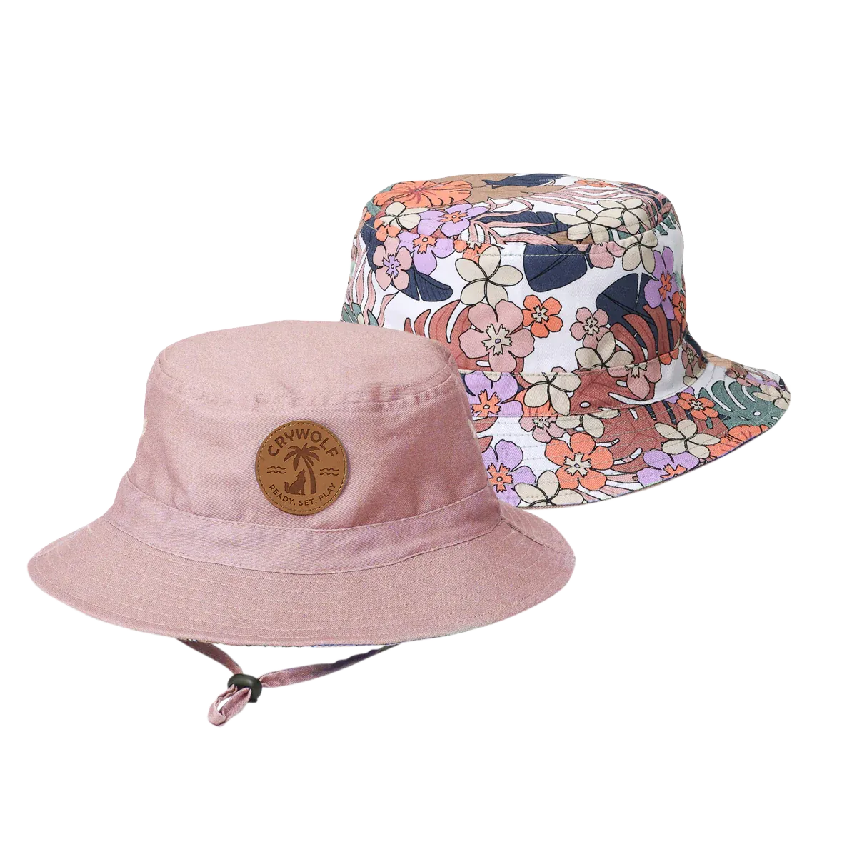 Crywolf Reversible Bucket Sunhat - Tropical floral