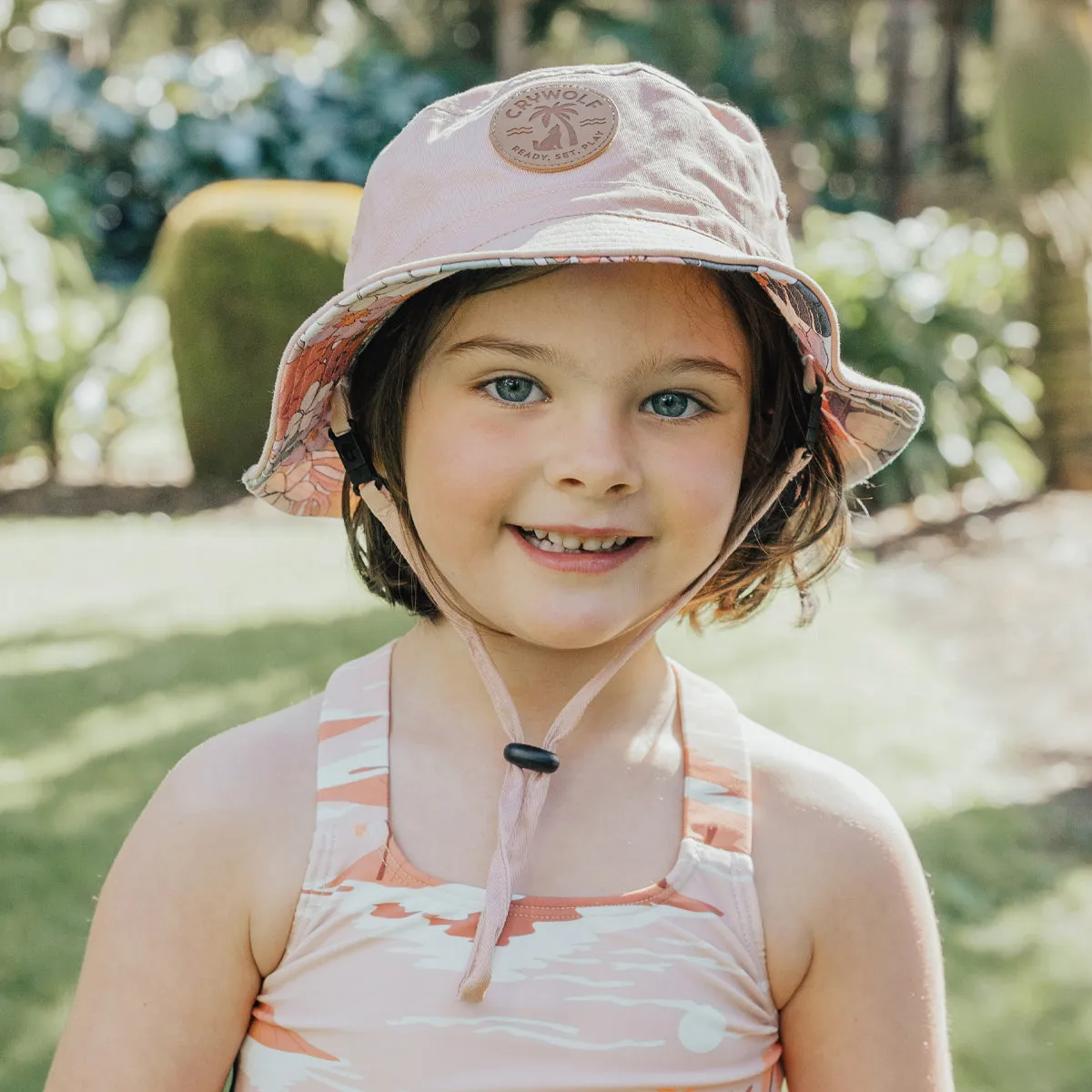 Crywolf Reversible Bucket Sunhat - Tropical floral