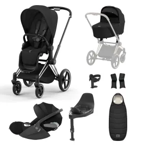 Cybex Priam Cloud T i-Size Bundles - Sepia Black (2023)