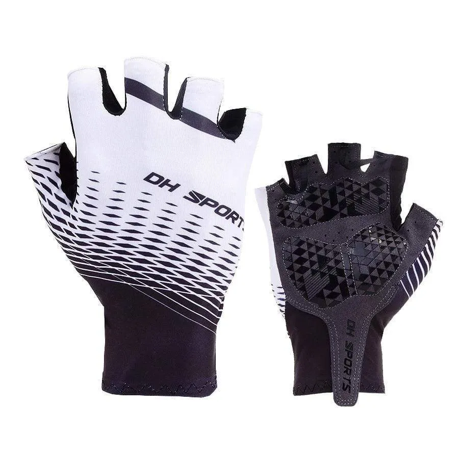 Cycling Gloves Half Finger Gel Sports Racing Bicycle Mittens Women Men Summer Road Bike Anti-slip Outdoor Gloves