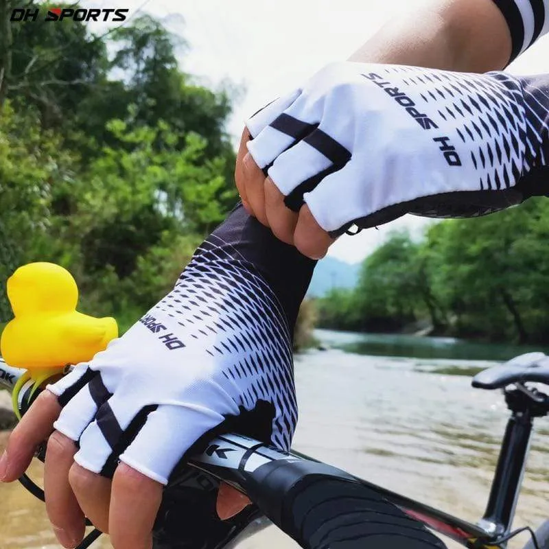 Cycling Gloves Half Finger Gel Sports Racing Bicycle Mittens Women Men Summer Road Bike Anti-slip Outdoor Gloves