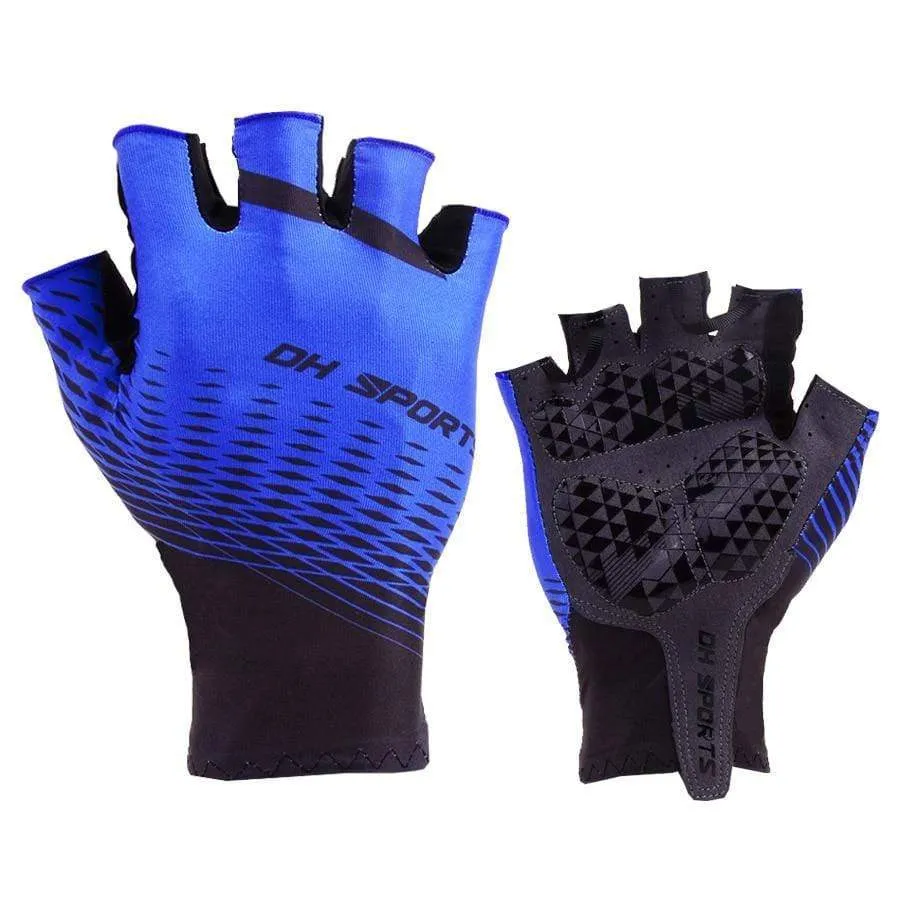 Cycling Gloves Half Finger Gel Sports Racing Bicycle Mittens Women Men Summer Road Bike Anti-slip Outdoor Gloves