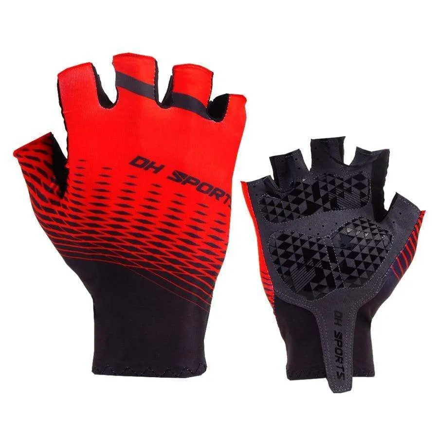 Cycling Gloves Half Finger Gel Sports Racing Bicycle Mittens Women Men Summer Road Bike Anti-slip Outdoor Gloves