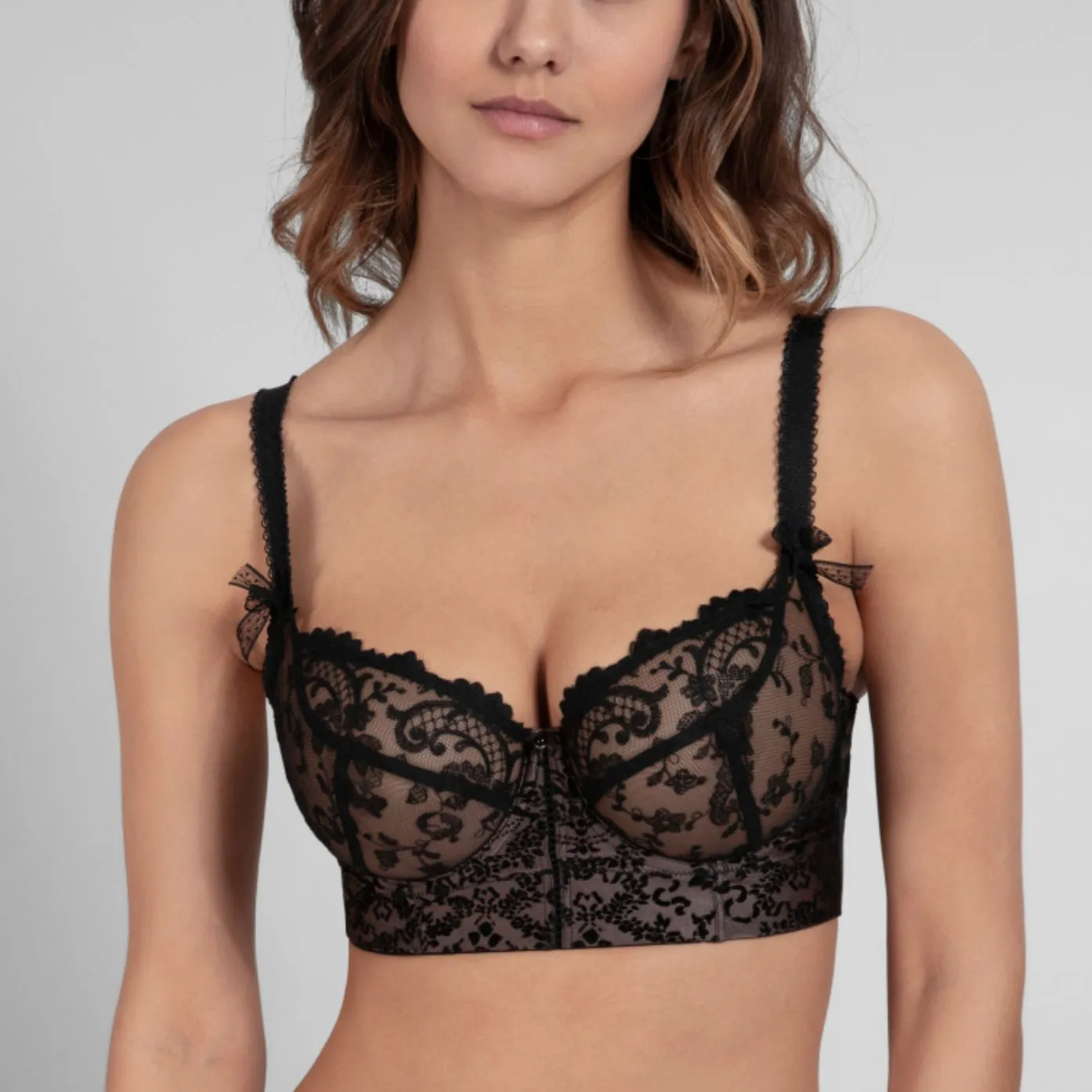 Empreinte Gaby Bustier Bra 11220 in Black