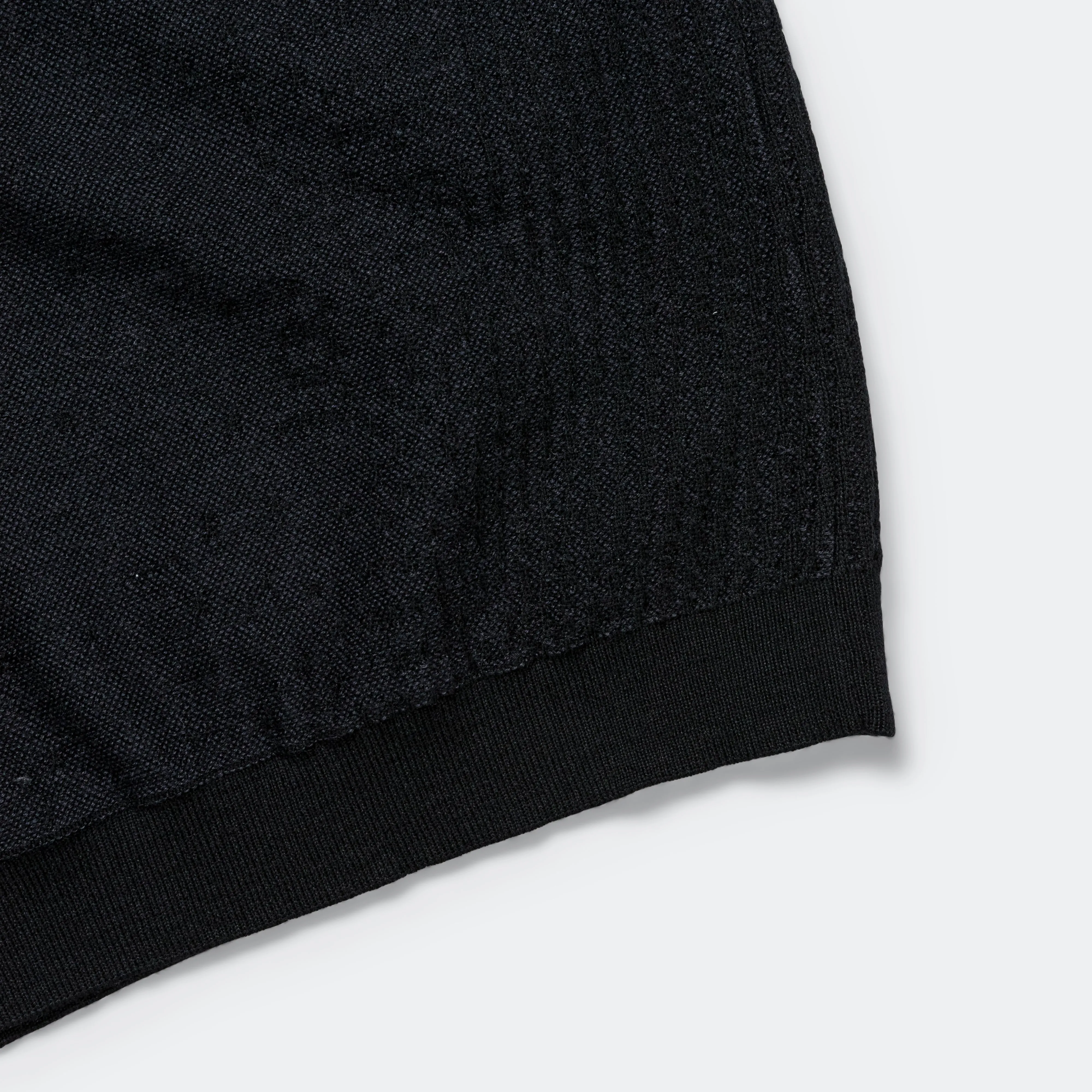 ESC Knit Wool SS Tee - Black