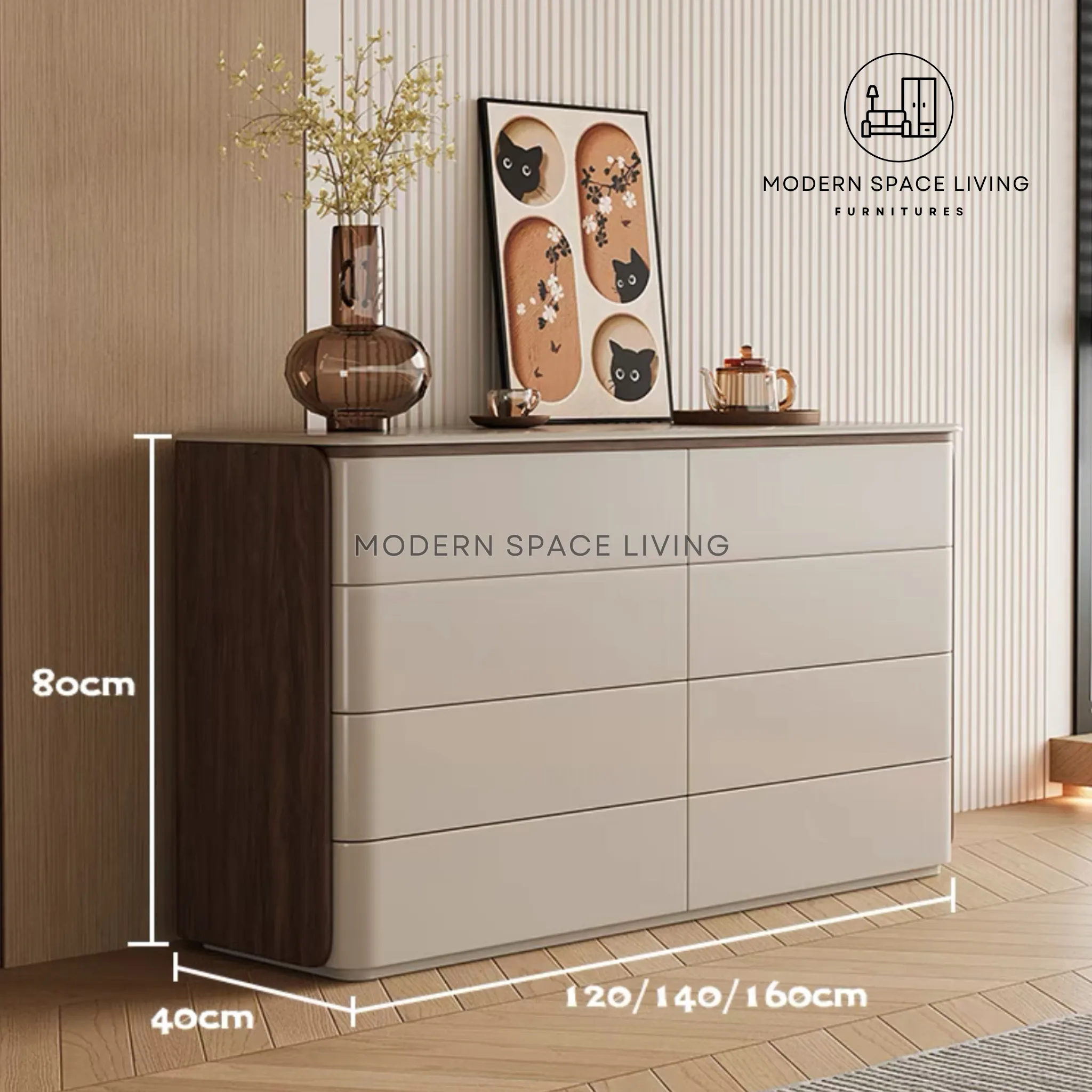 GISELA Modern Chest Of Drawers