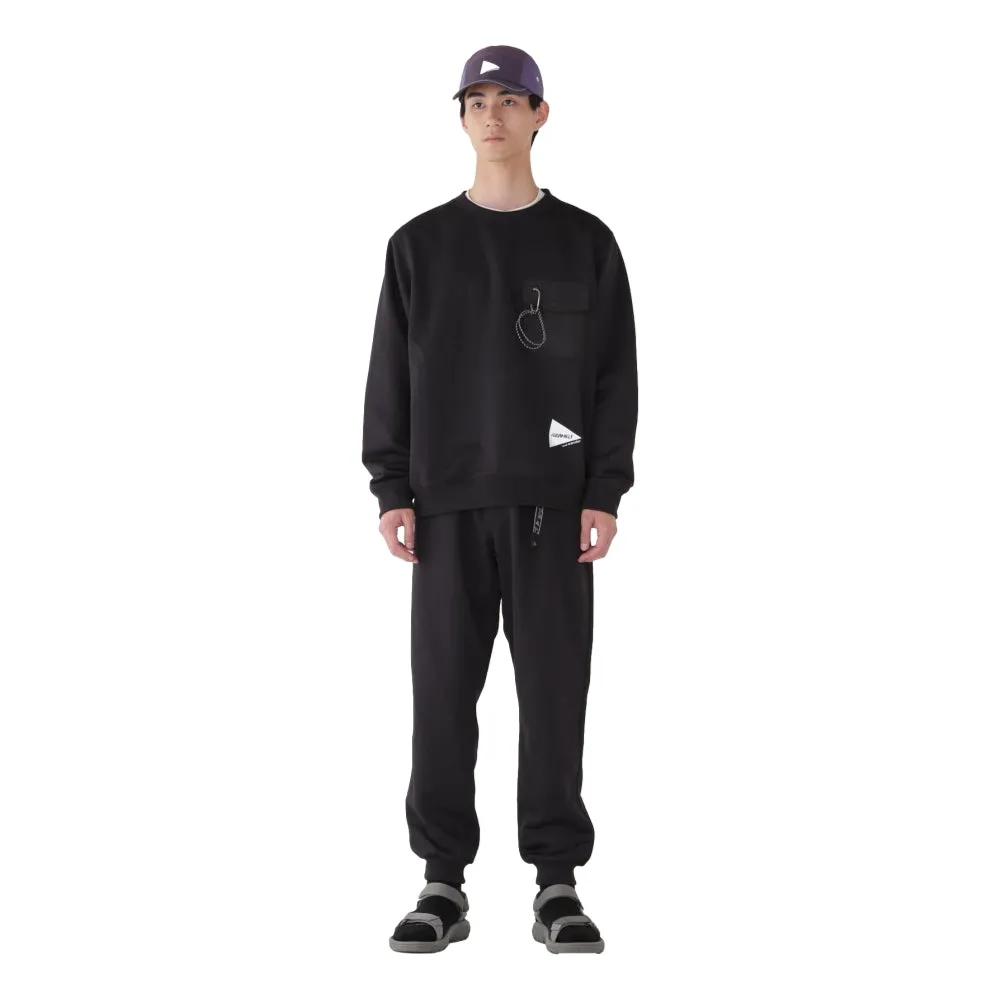 GRAMICCI GRAMICCI x ANDWANDER PRINT SWEATPANT-BLACK