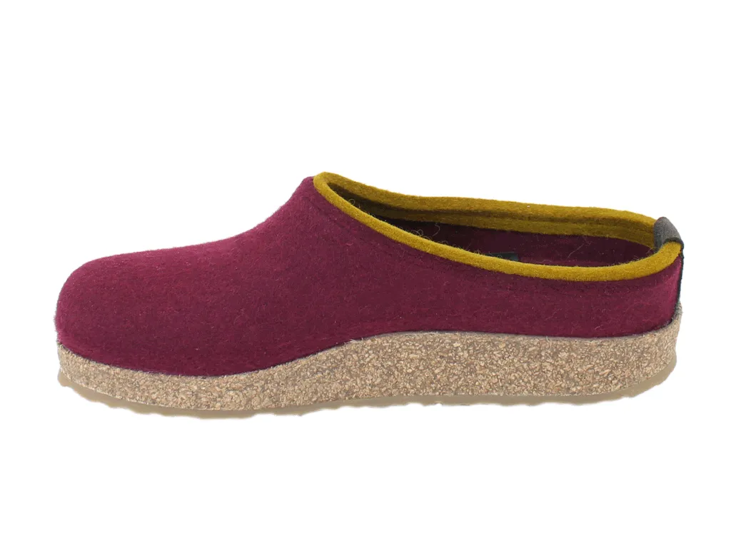 Haflinger Clogs Grizzly Kris Bordeaux