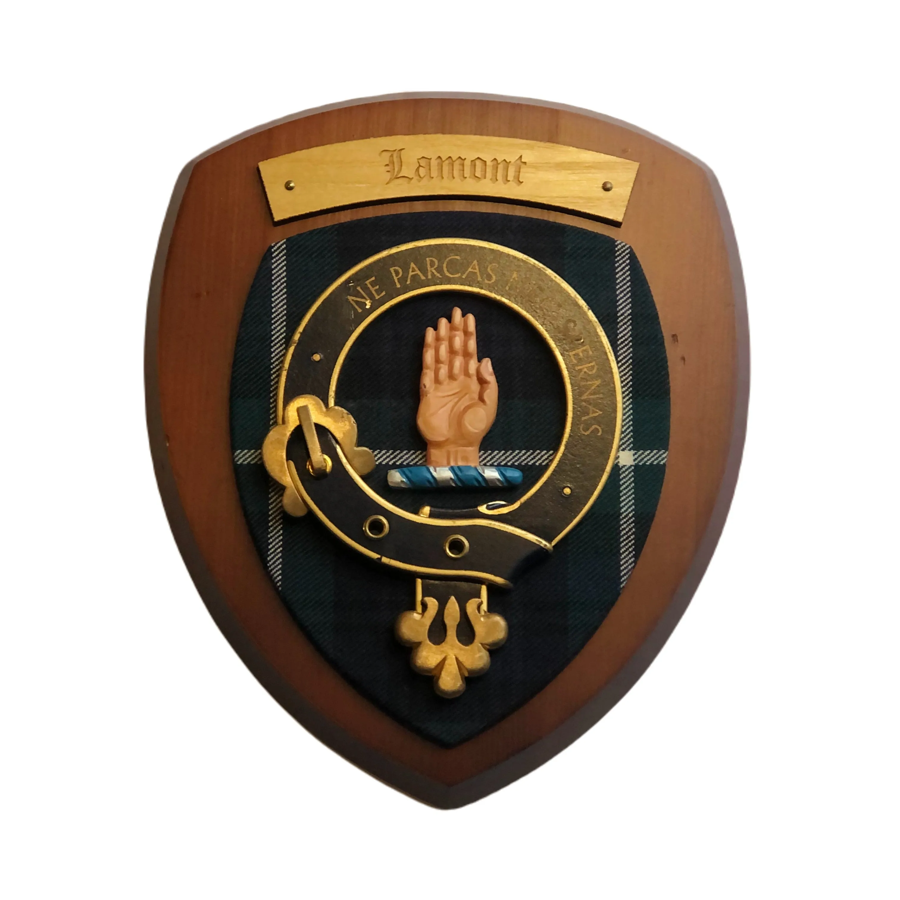 Handmade Clan Crest Wall Plaque | Small