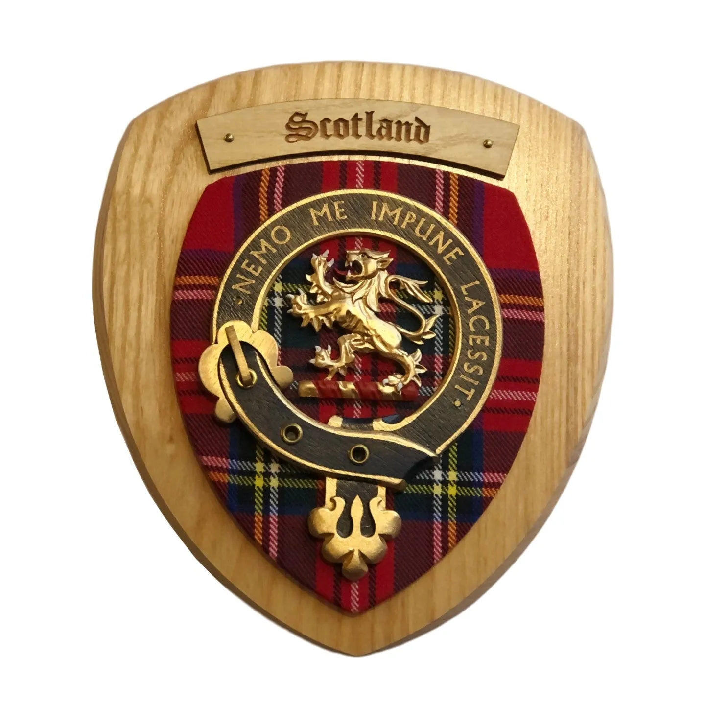 Handmade Clan Crest Wall Plaque | Small