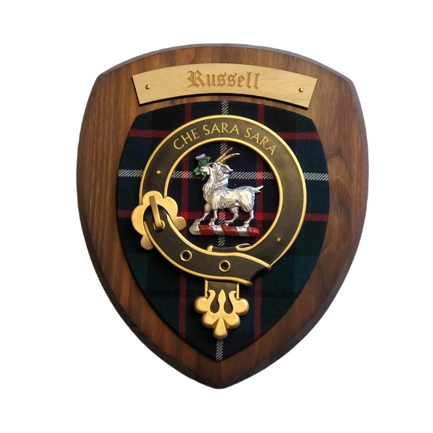 Handmade Clan Crest Wall Plaque | Small