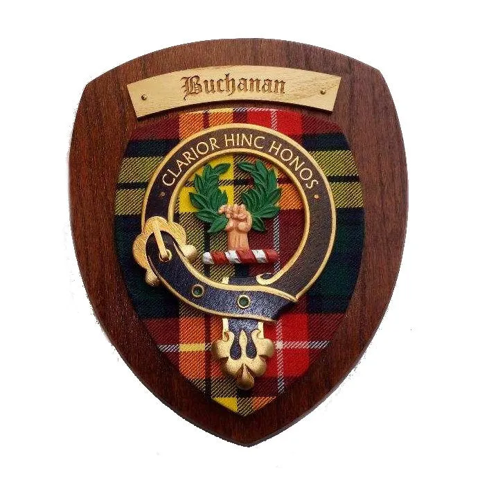 Handmade Clan Crest Wall Plaque | Small