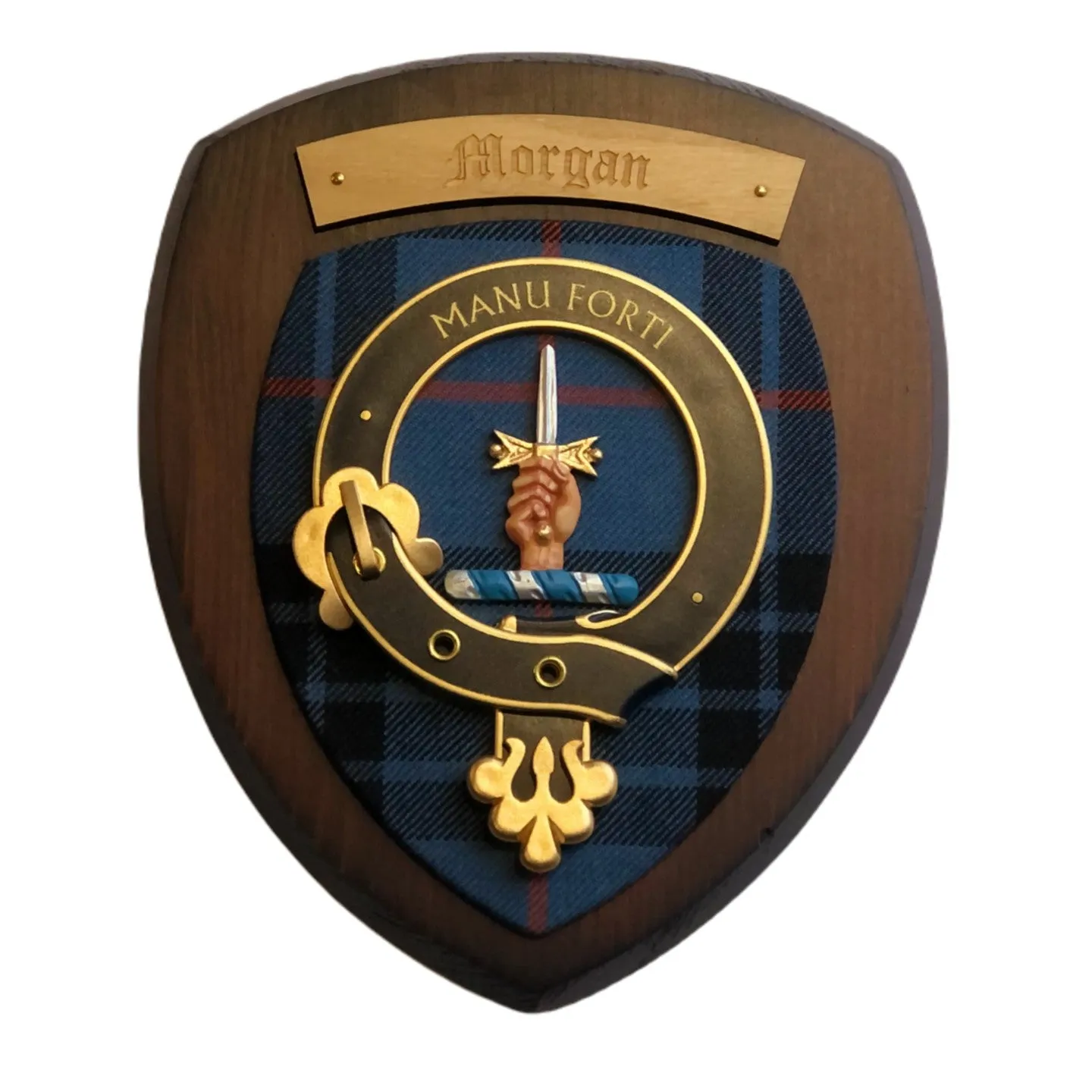 Handmade Clan Crest Wall Plaque | Small