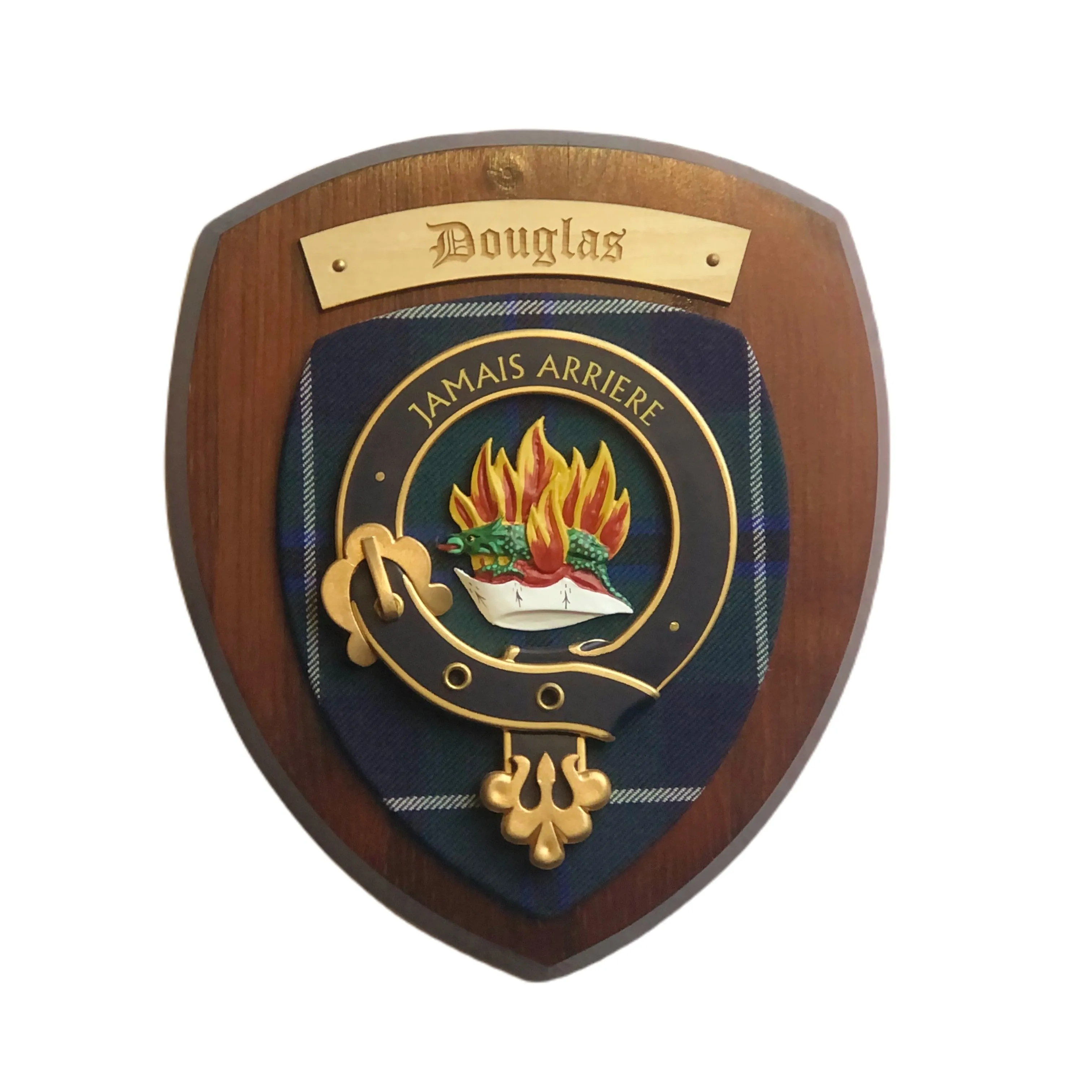 Handmade Clan Crest Wall Plaque | Small