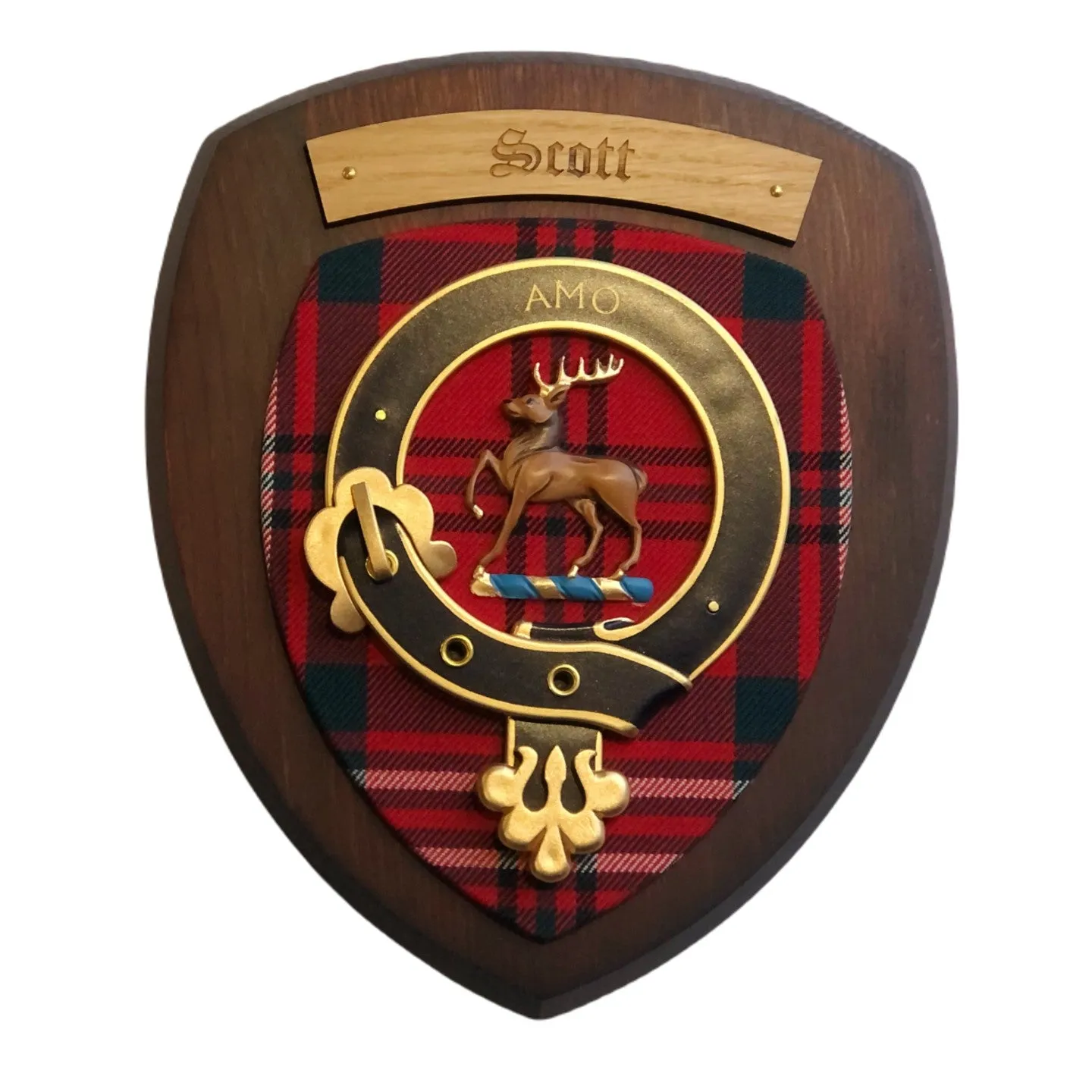 Handmade Clan Crest Wall Plaque | Small