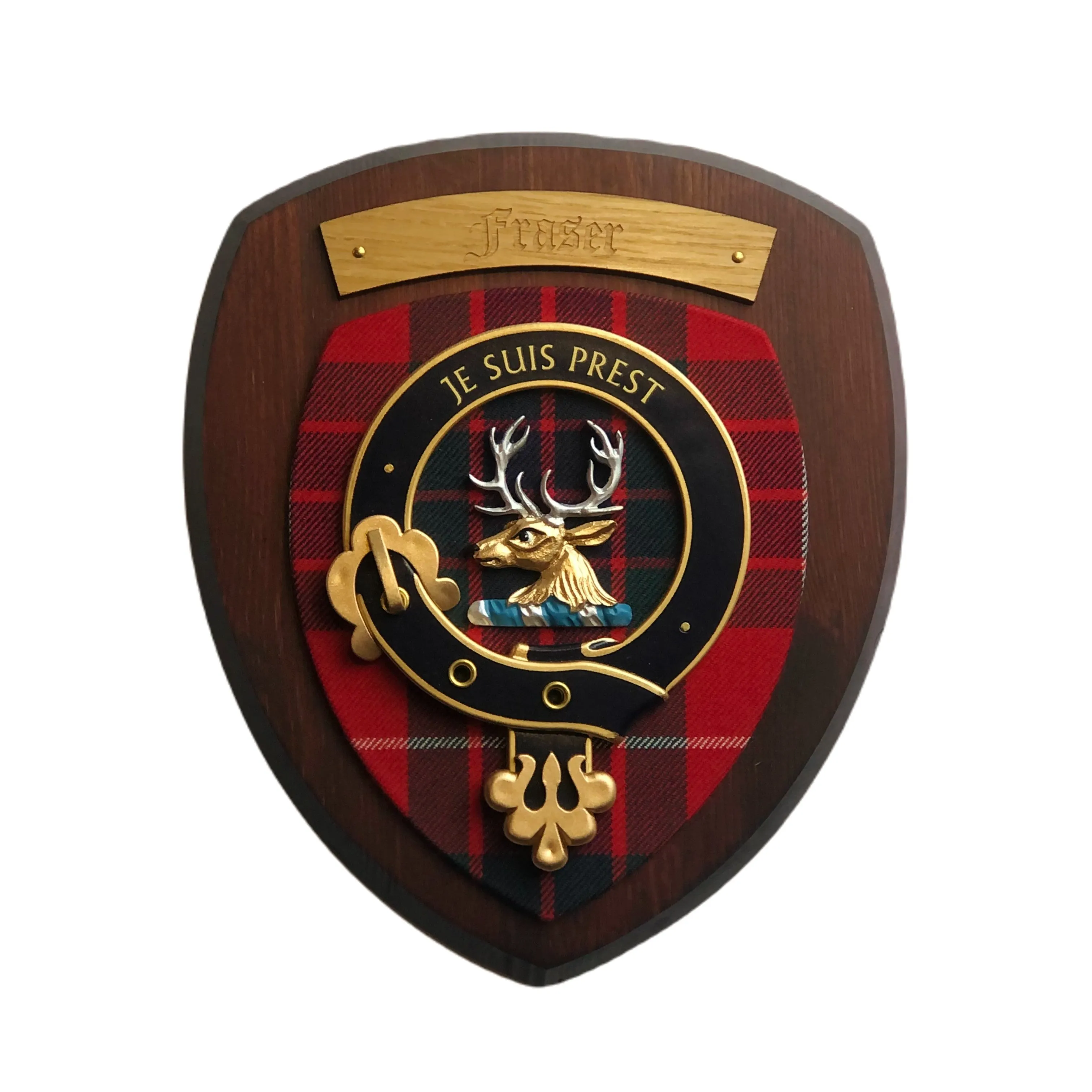 Handmade Clan Crest Wall Plaque | Small