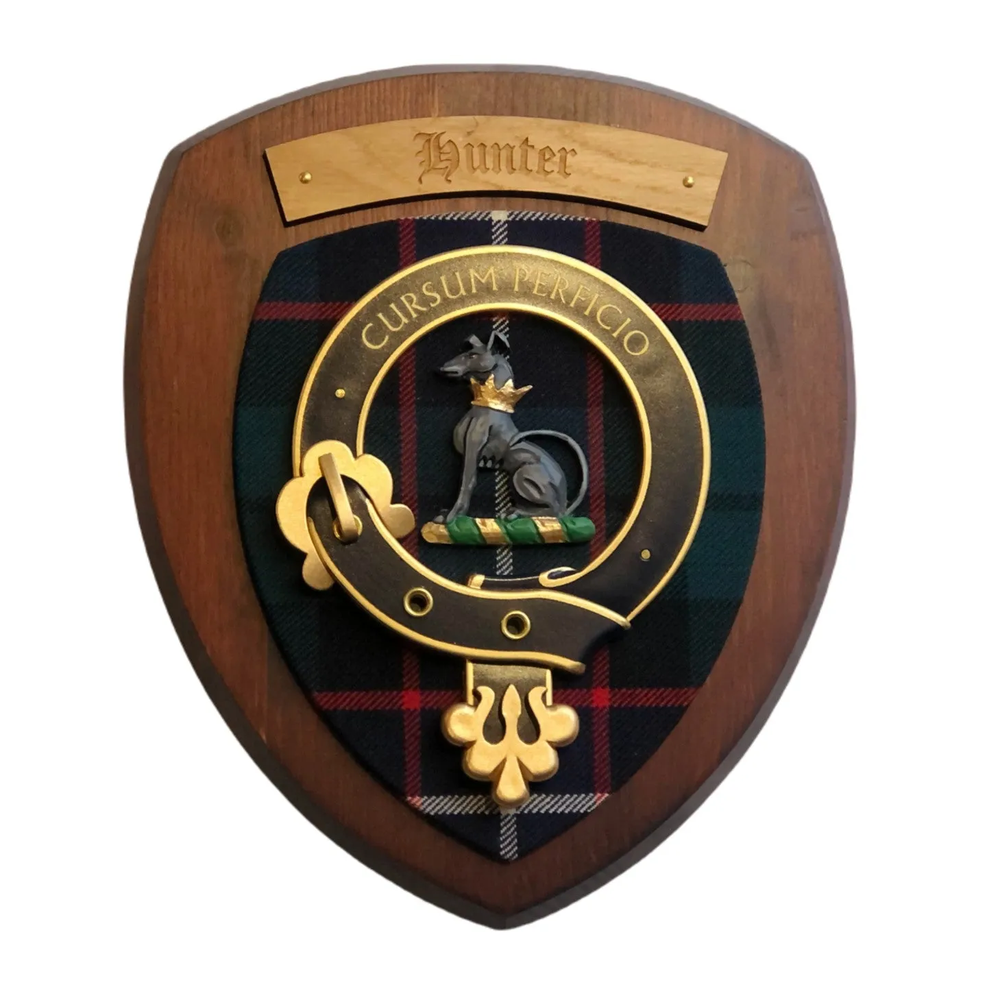 Handmade Clan Crest Wall Plaque | Small