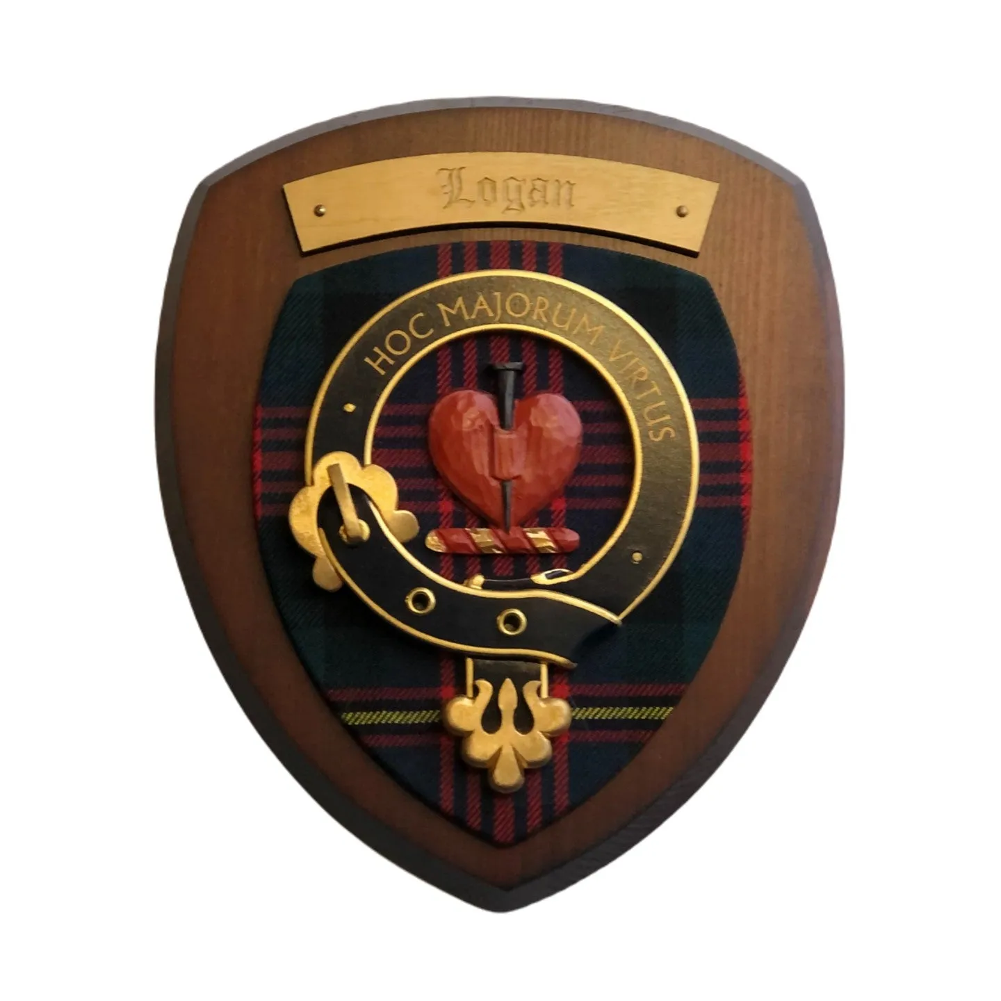 Handmade Clan Crest Wall Plaque | Small