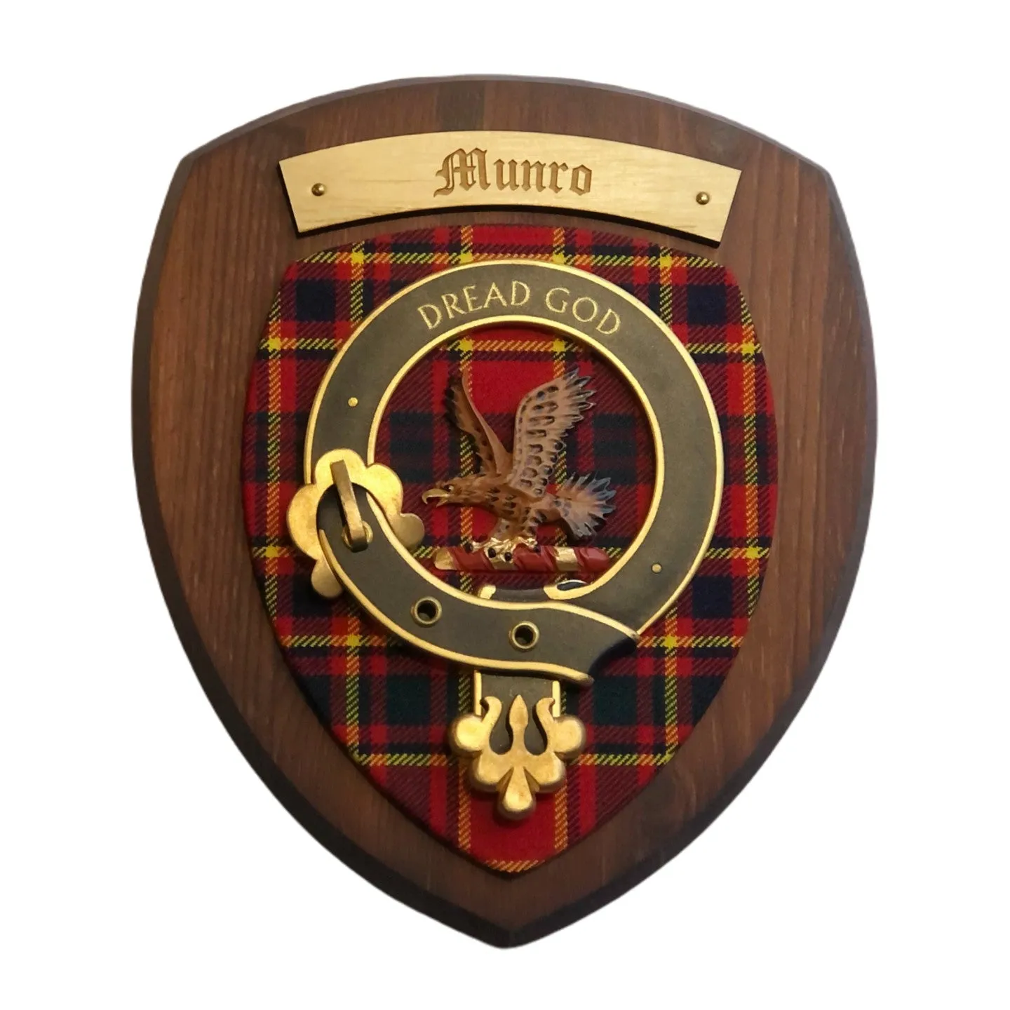 Handmade Clan Crest Wall Plaque | Small