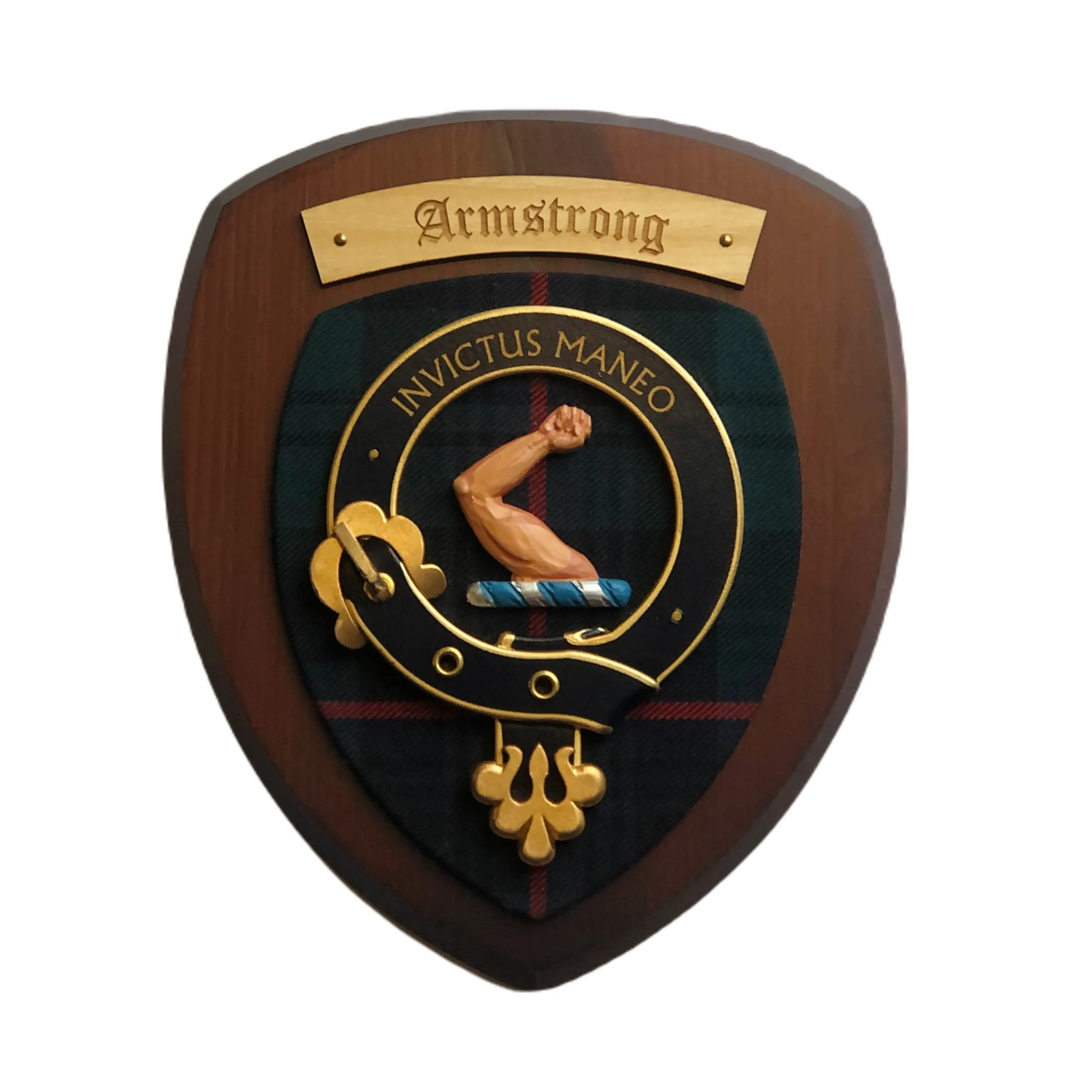 Handmade Clan Crest Wall Plaque | Small