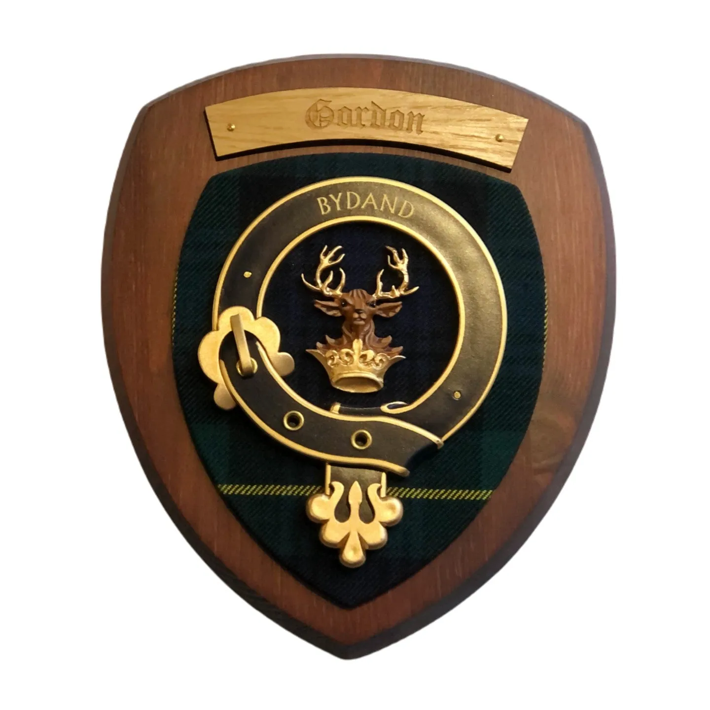 Handmade Clan Crest Wall Plaque | Small