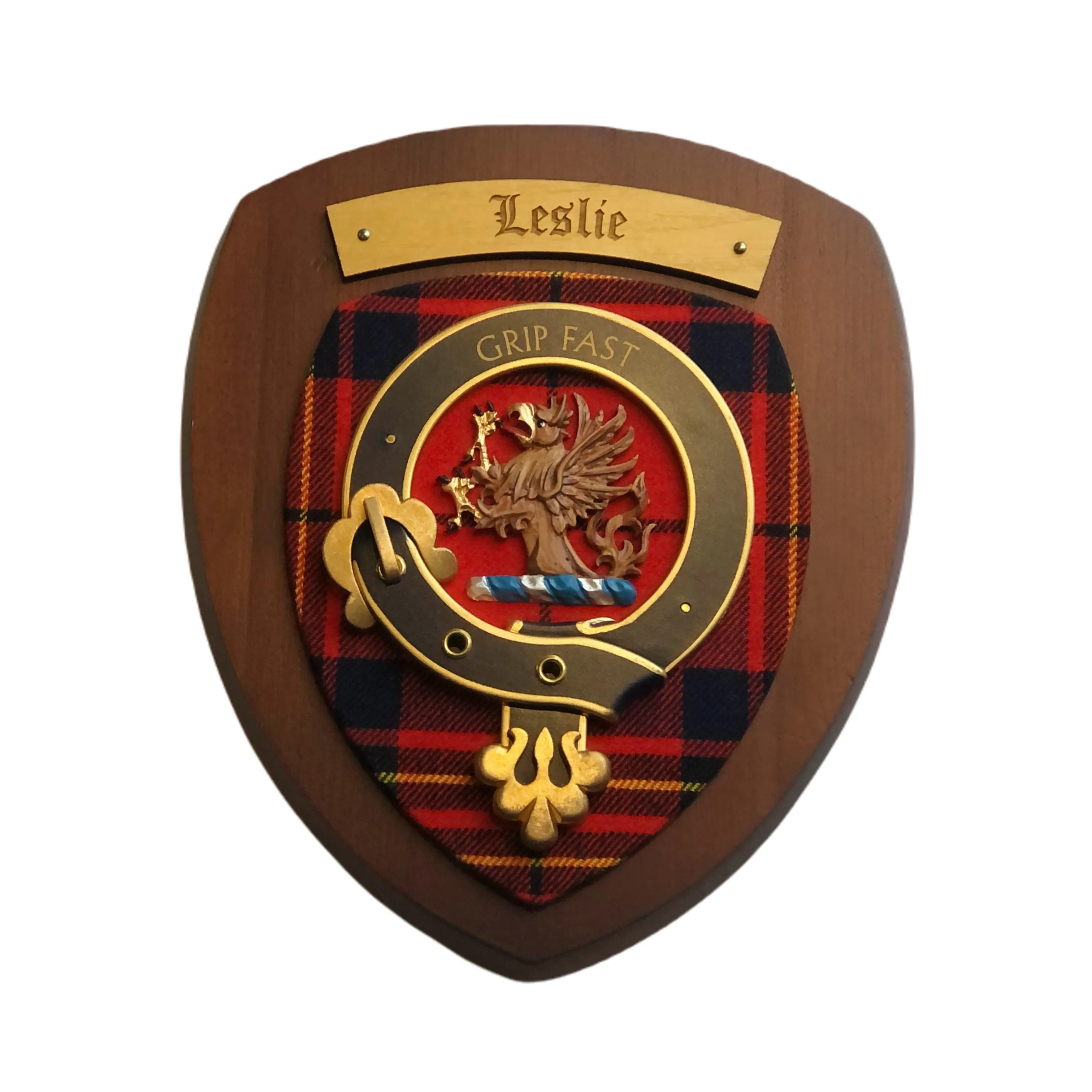 Handmade Clan Crest Wall Plaque | Small