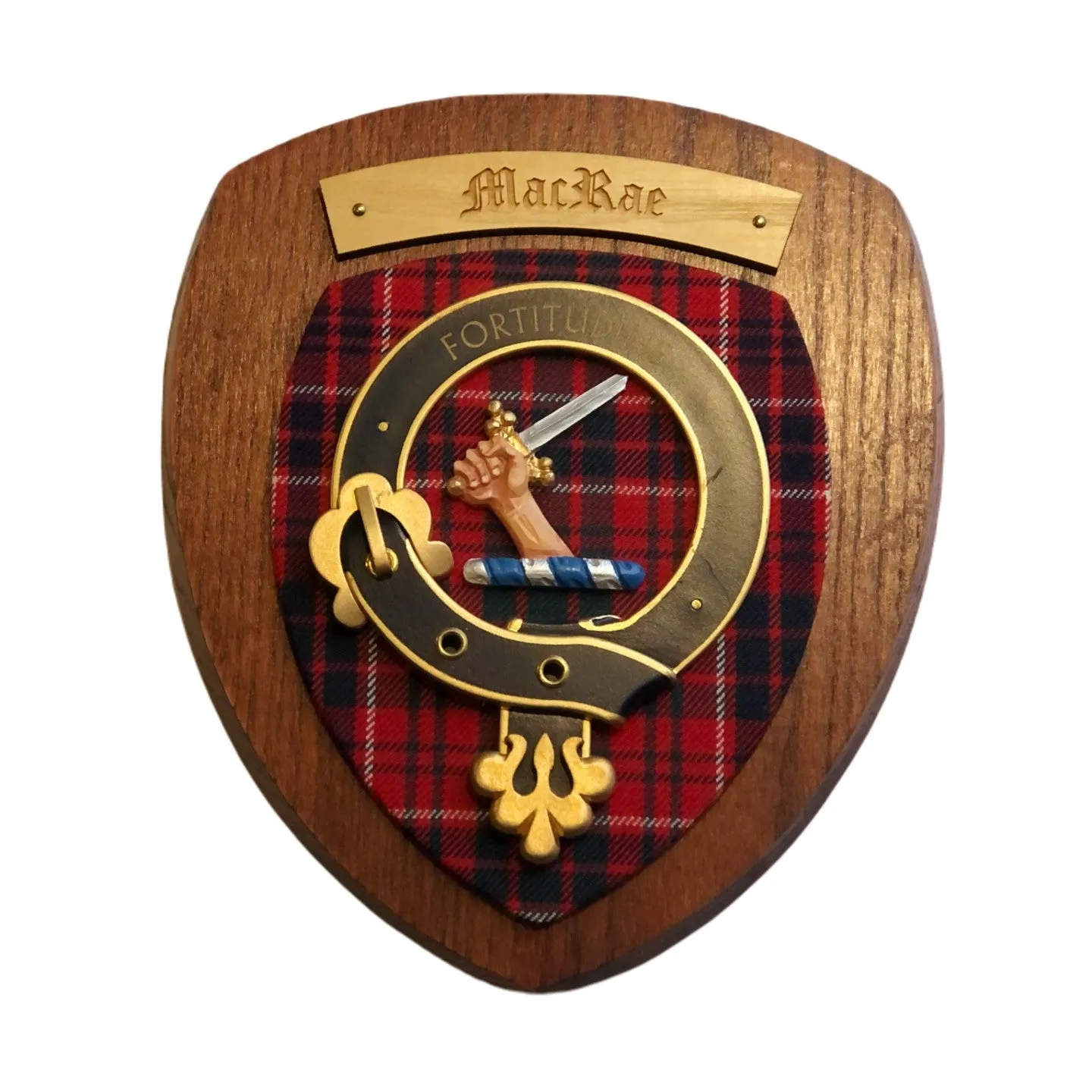 Handmade Clan Crest Wall Plaque | Small