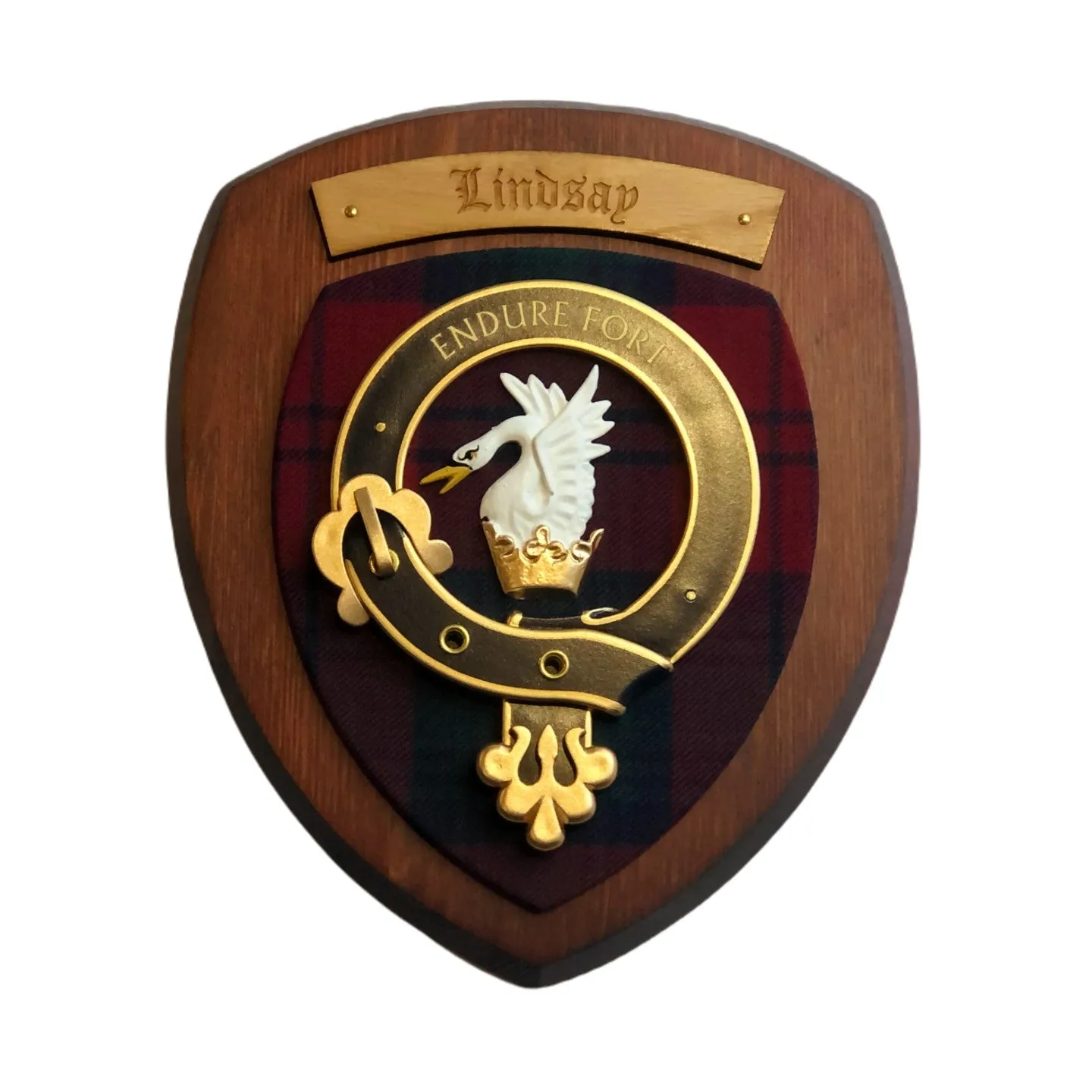 Handmade Clan Crest Wall Plaque | Small