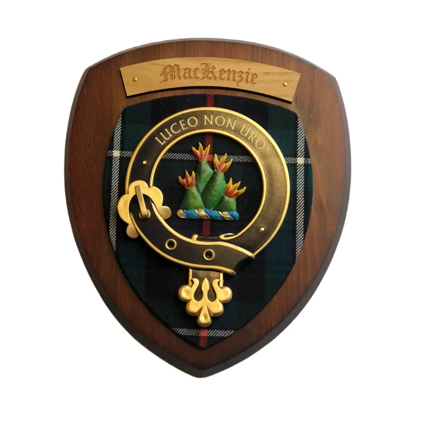 Handmade Clan Crest Wall Plaque | Small