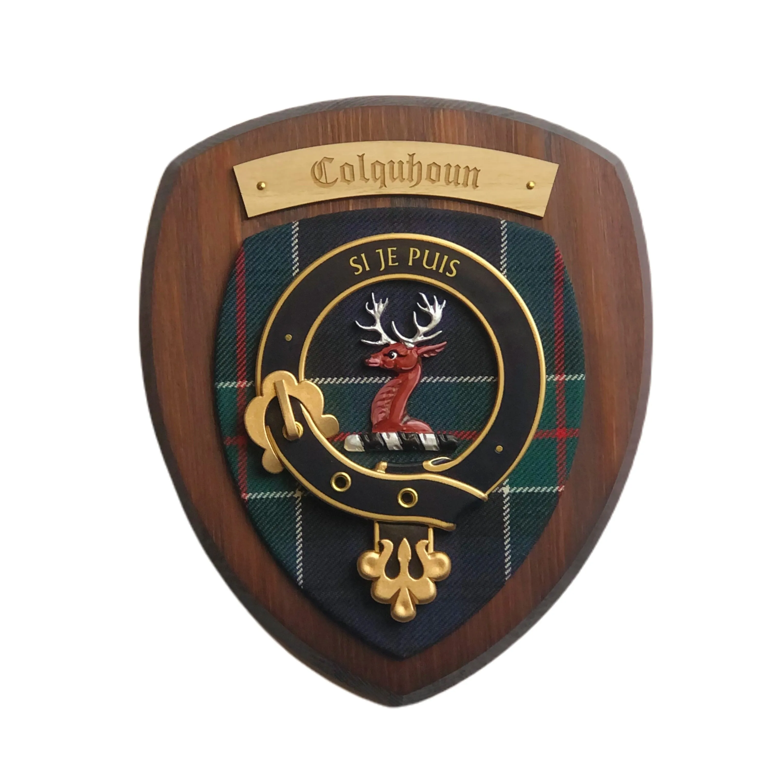 Handmade Clan Crest Wall Plaque | Small