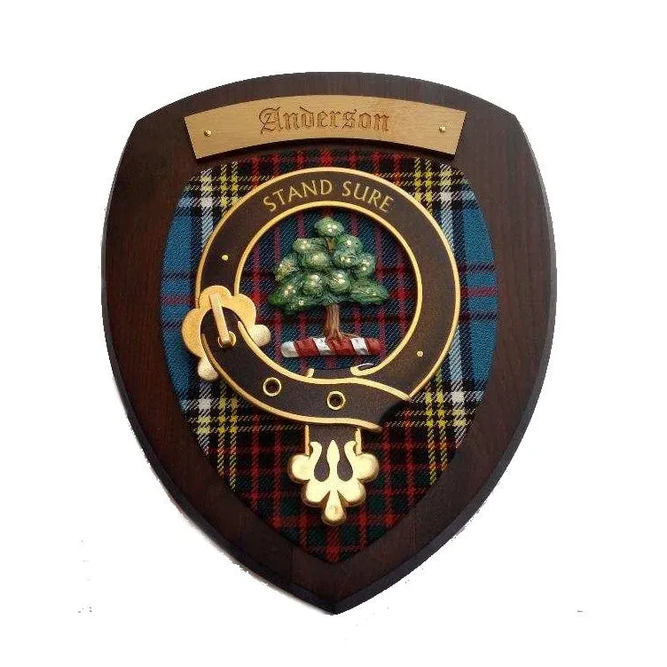 Handmade Clan Crest Wall Plaque | Small