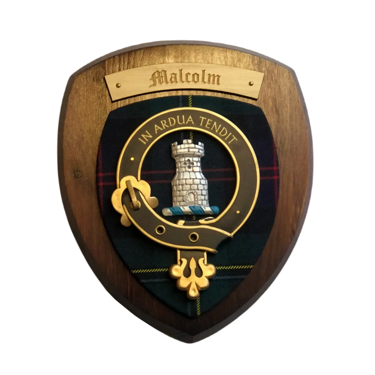 Handmade Clan Crest Wall Plaque | Small