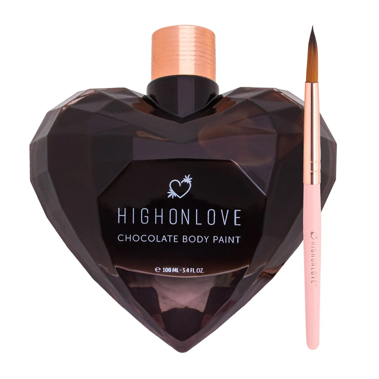 High On Love Dark Chocolate Body Paint HOL-1804-3