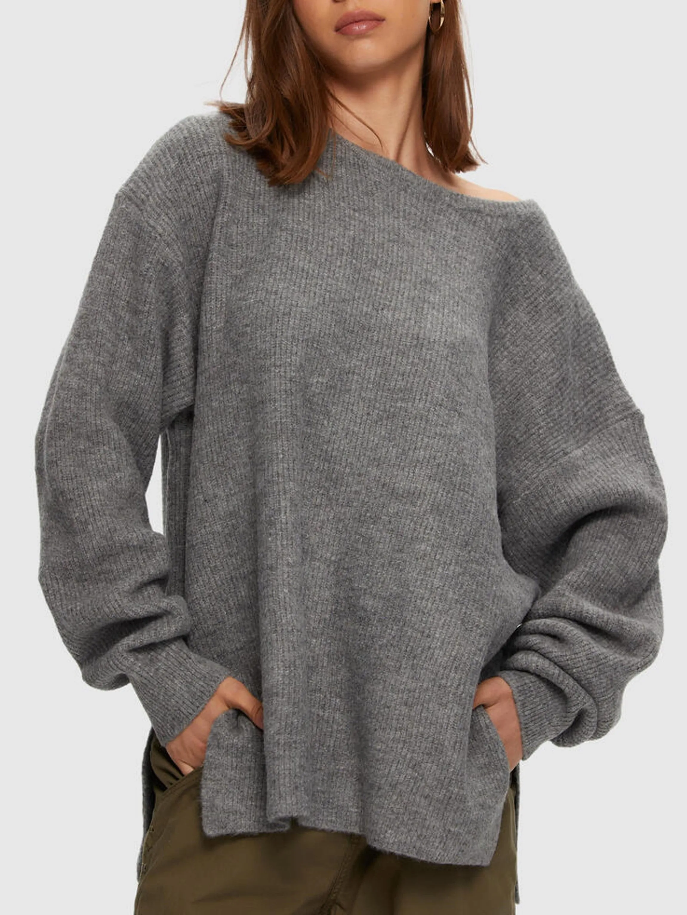 KUWALLA Pullover Crew Knit Sweater