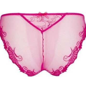 Lise Charmel Dressing Floral Italian Brief in Magenta ACC0788