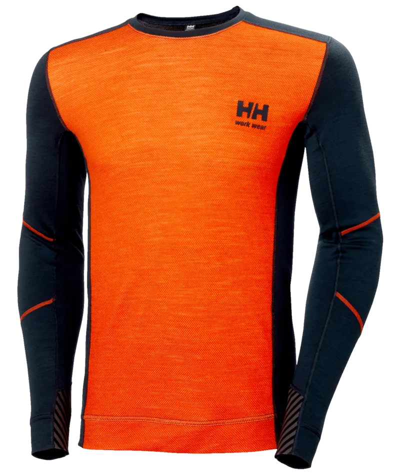 Long-Sleeved Shirt - Helly Hansen Lifa Merino Crewneck Shirt 75106